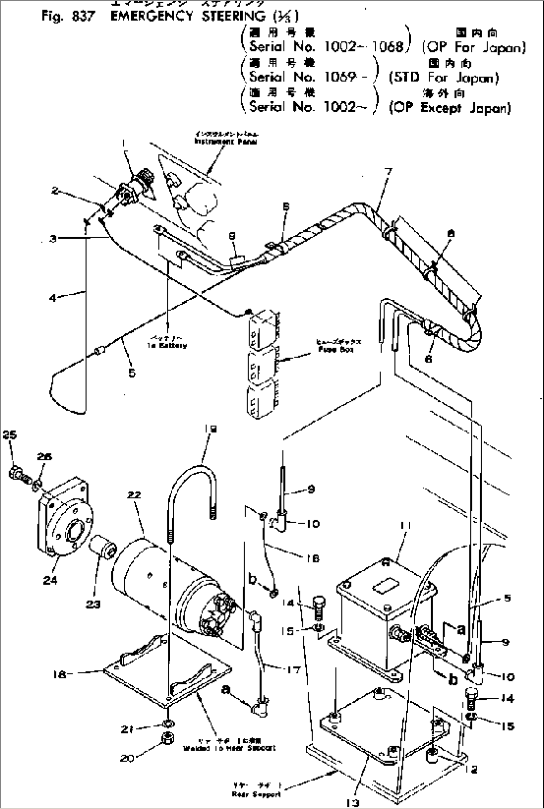 EMERGENCY STEERING (1/3)