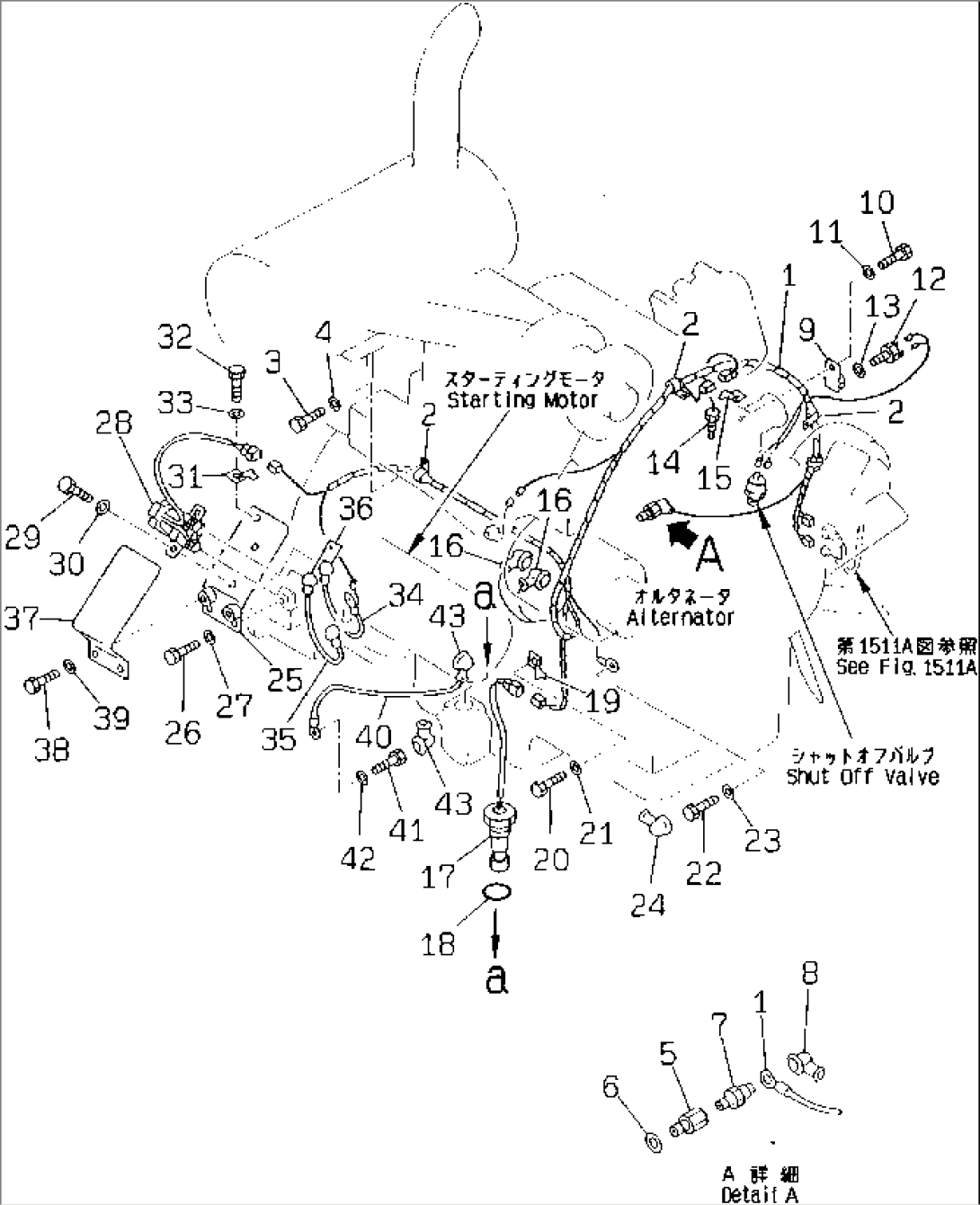 ELECTRICAL SYSTEM (ENGINE WIRING) (EC SAFETY REGULATION)(#K20245-)
