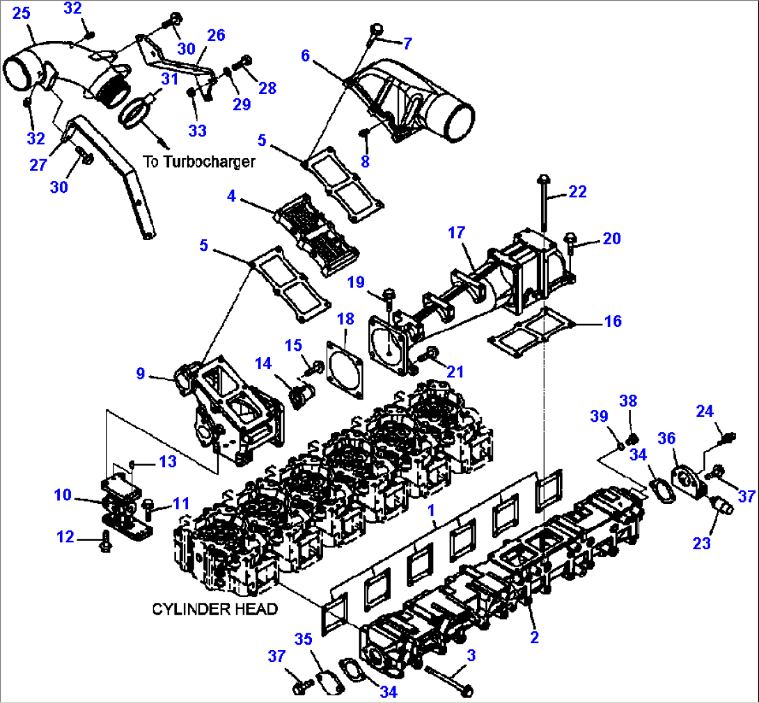 A1206-B8A1 AIR INTAKE MANIFOLD