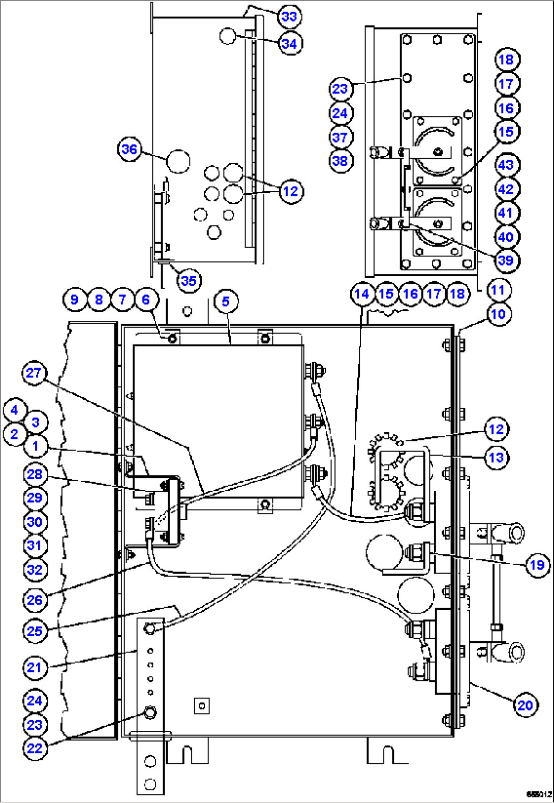 BATTERY EQUALIZER BOX ASSM (EJ5855)