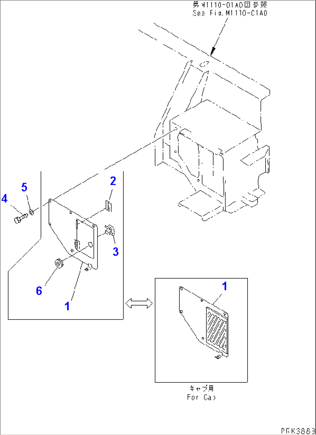 FLOOR COVER(#5860-)