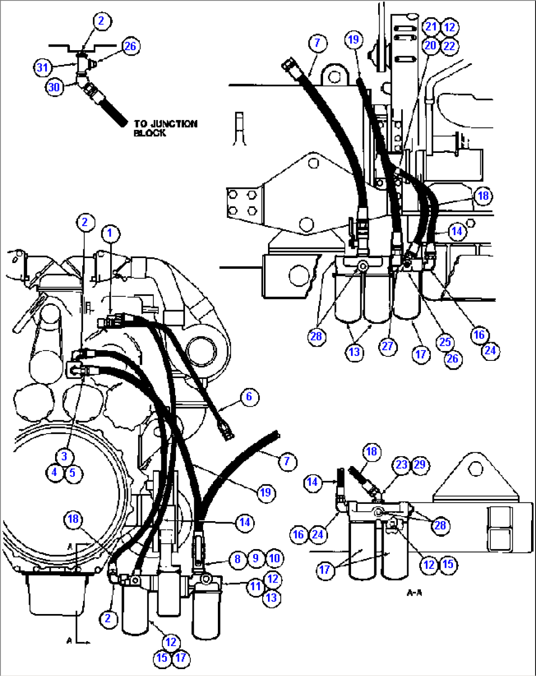 ENGINE FUEL PIPING