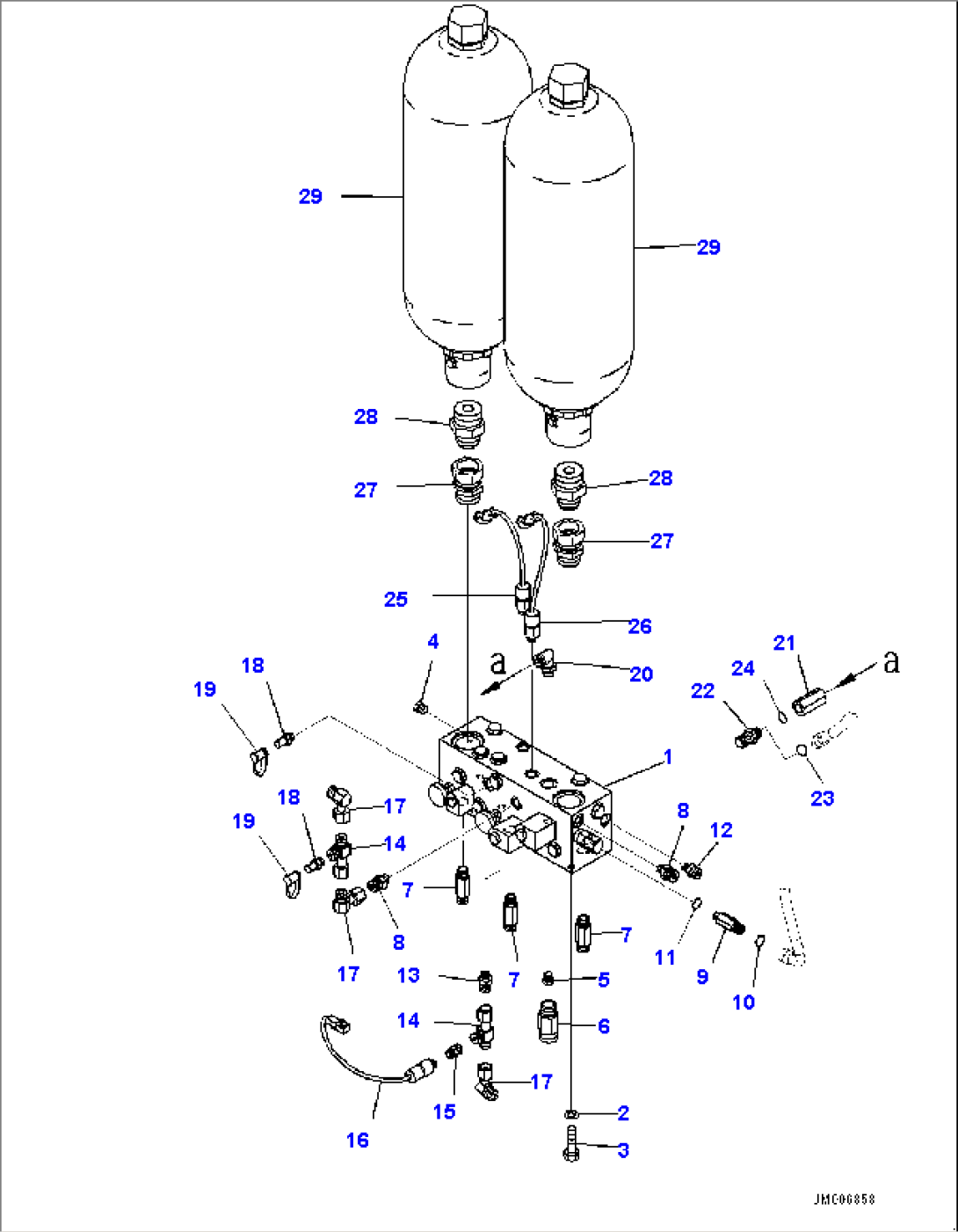 Hydraulic Cabinet, Accumulator and Manifold (#80264-)