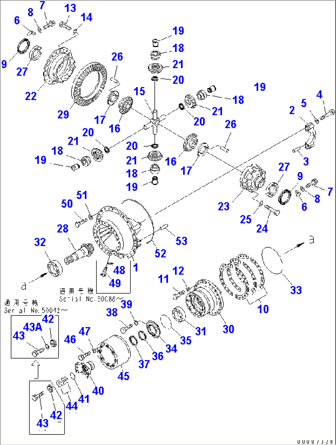 REAR AXLE (REAR DIFFERENTIAL)