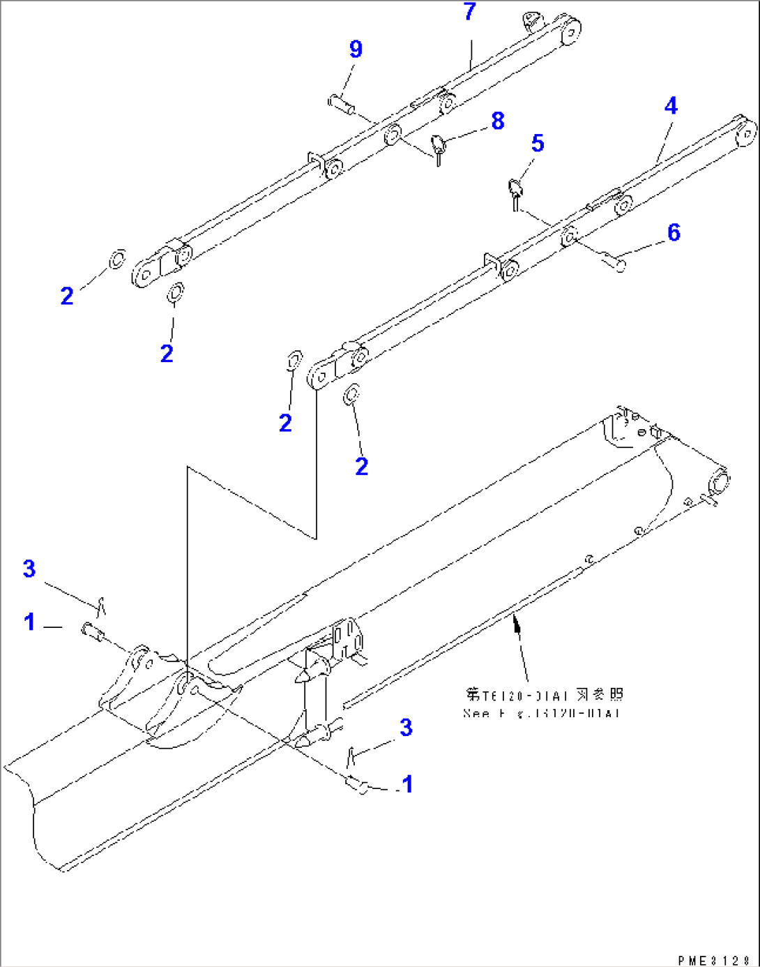 JIB (TENSION ROD) (MANUAL TILT JIB SPEC.)