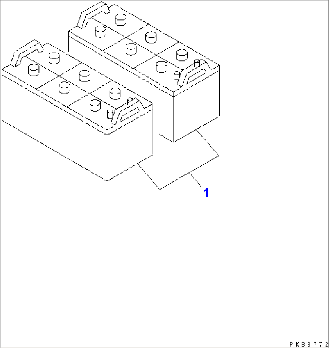 BATTERY (C200 DRY)(#11001-)
