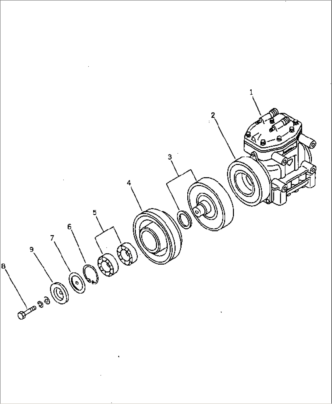 COMPRESSOR (FOR AIR CONDITIONER)(#10001-10011)