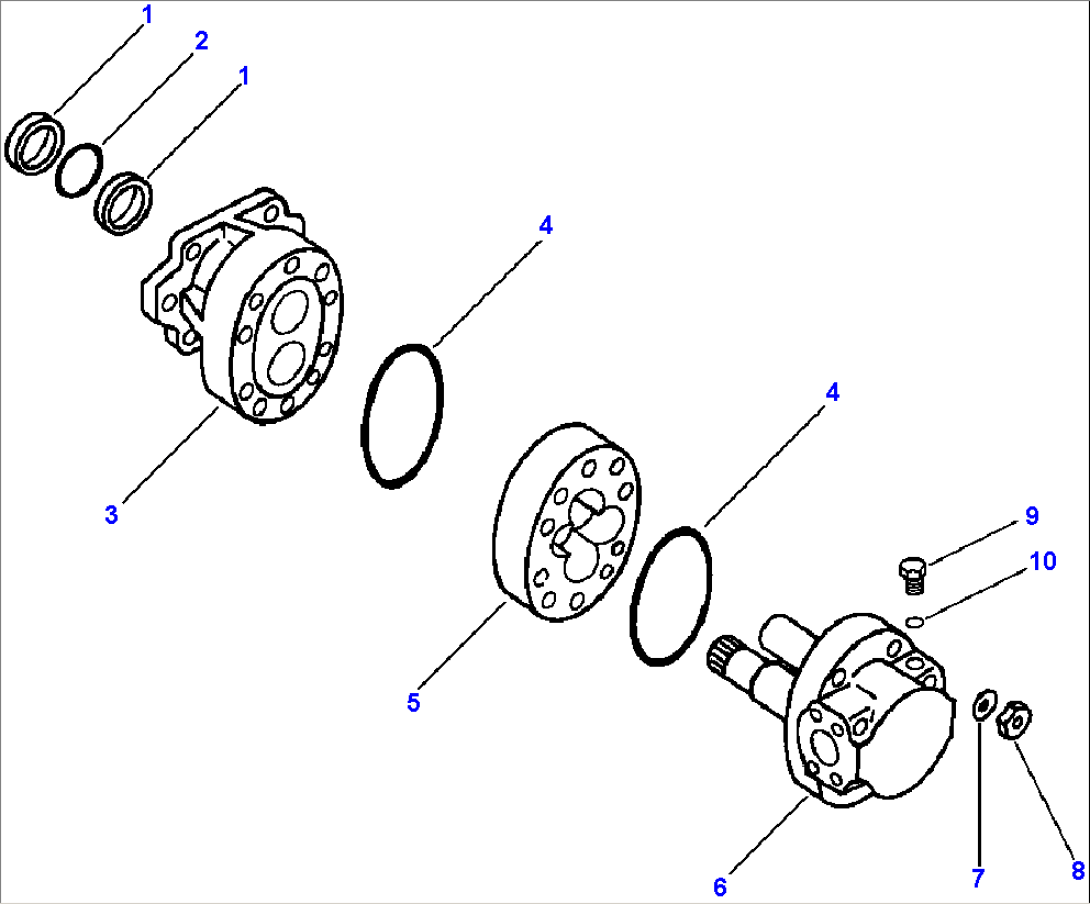 LOADER PUMP FOR MACHINES NOT EQUIPPED WITH WATER GLYCOL KIT