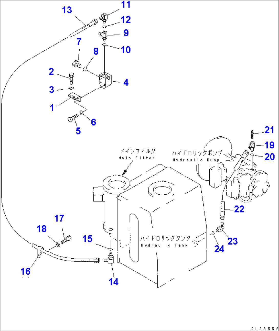 CRUSHER PIPING (7/12) (DRAIN LINES)(1/2)