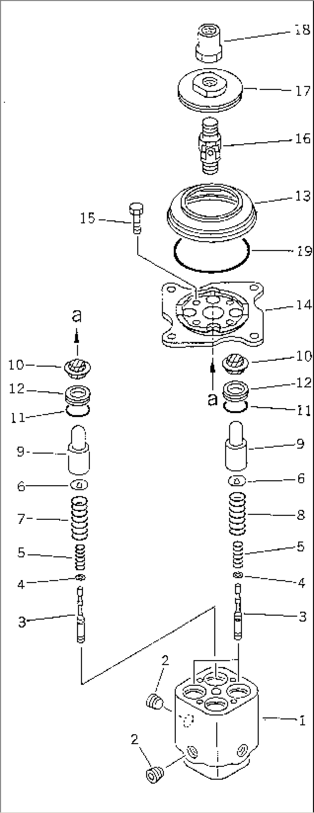 P.P.C. VALVE (FOR LONG LEVER CONTROL)(#34101-)