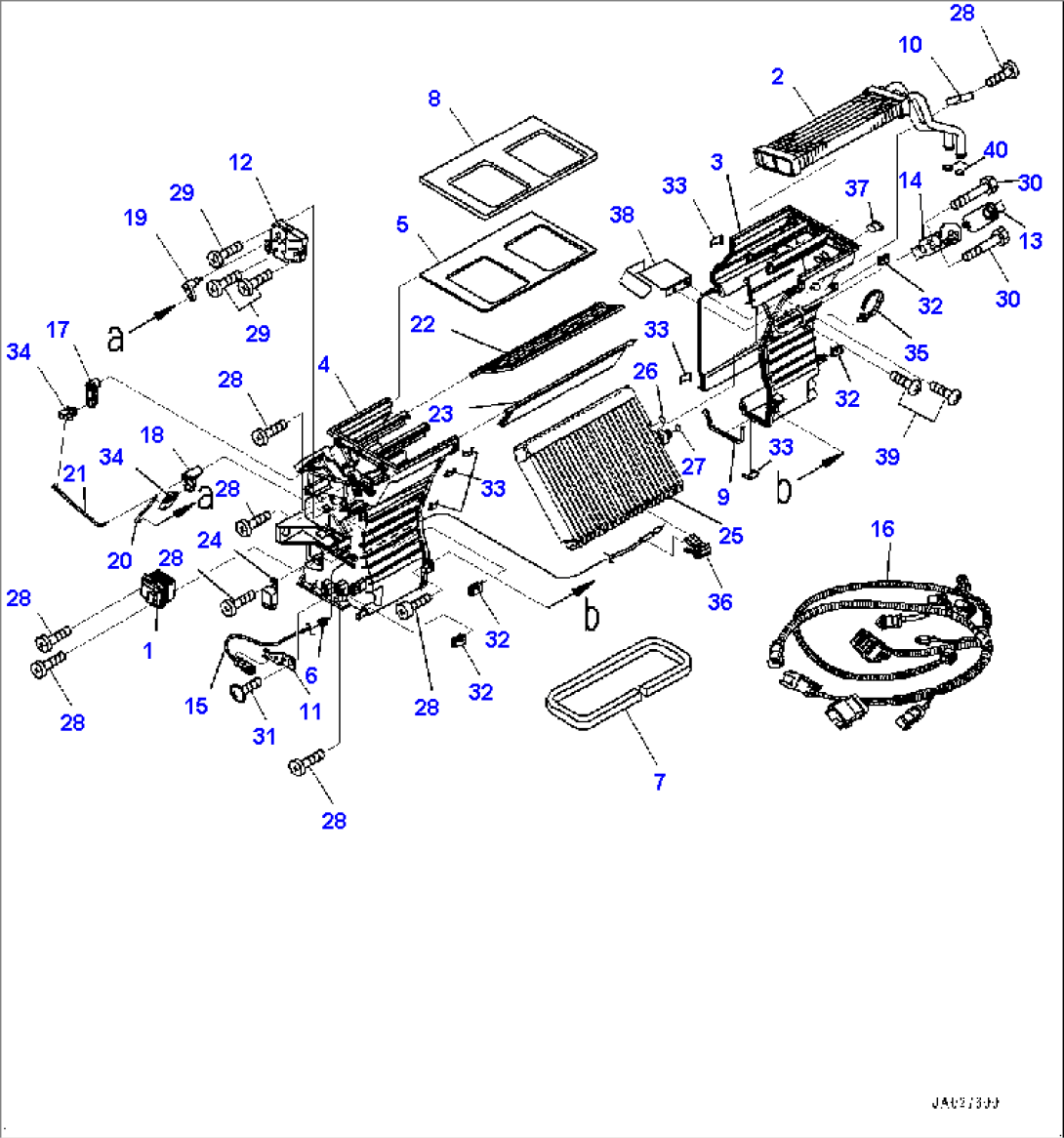 ROPS Cab, Air Conditioner Unit (#90216-91201)