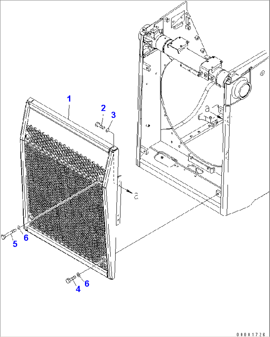 RADIATOR MASK (GRID)(#1201-)