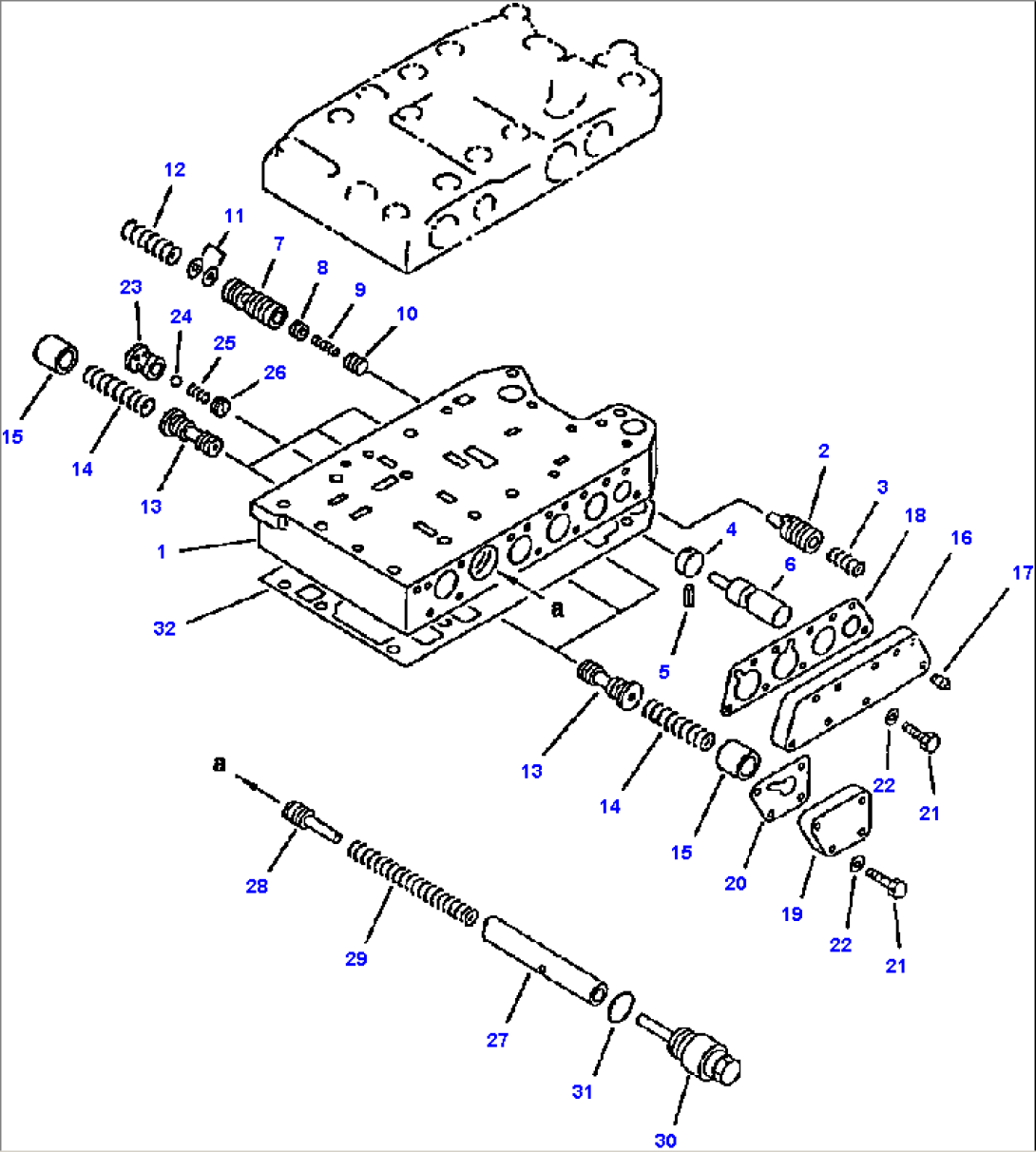 FIG NO. 2522 TRANSMISSION INNER CONTROL VALVE