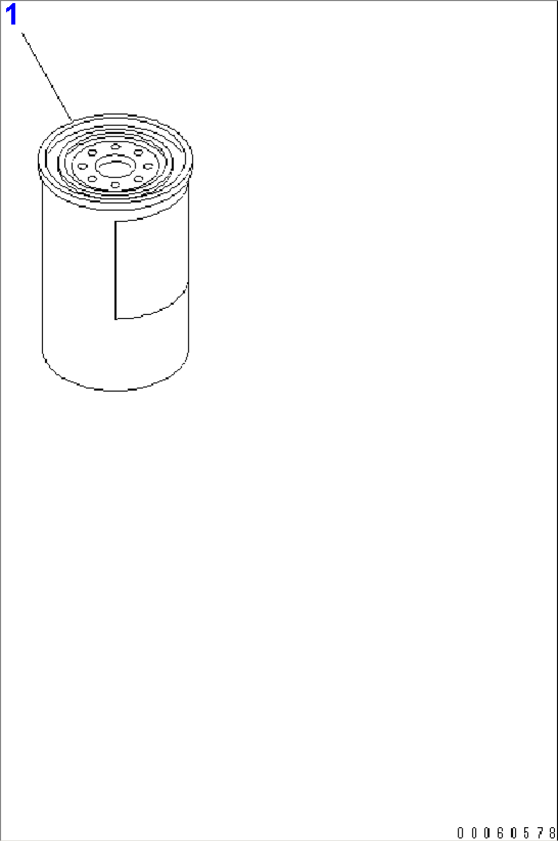 FUEL FILTER (ESN 26502684-)