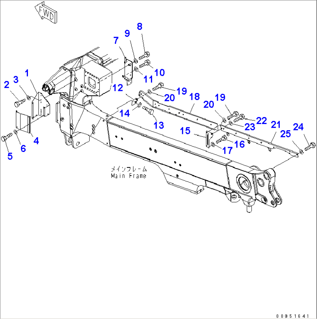 ELECTRICAL SYSTEM (BRACKET CLAMP)(#7001-7168)