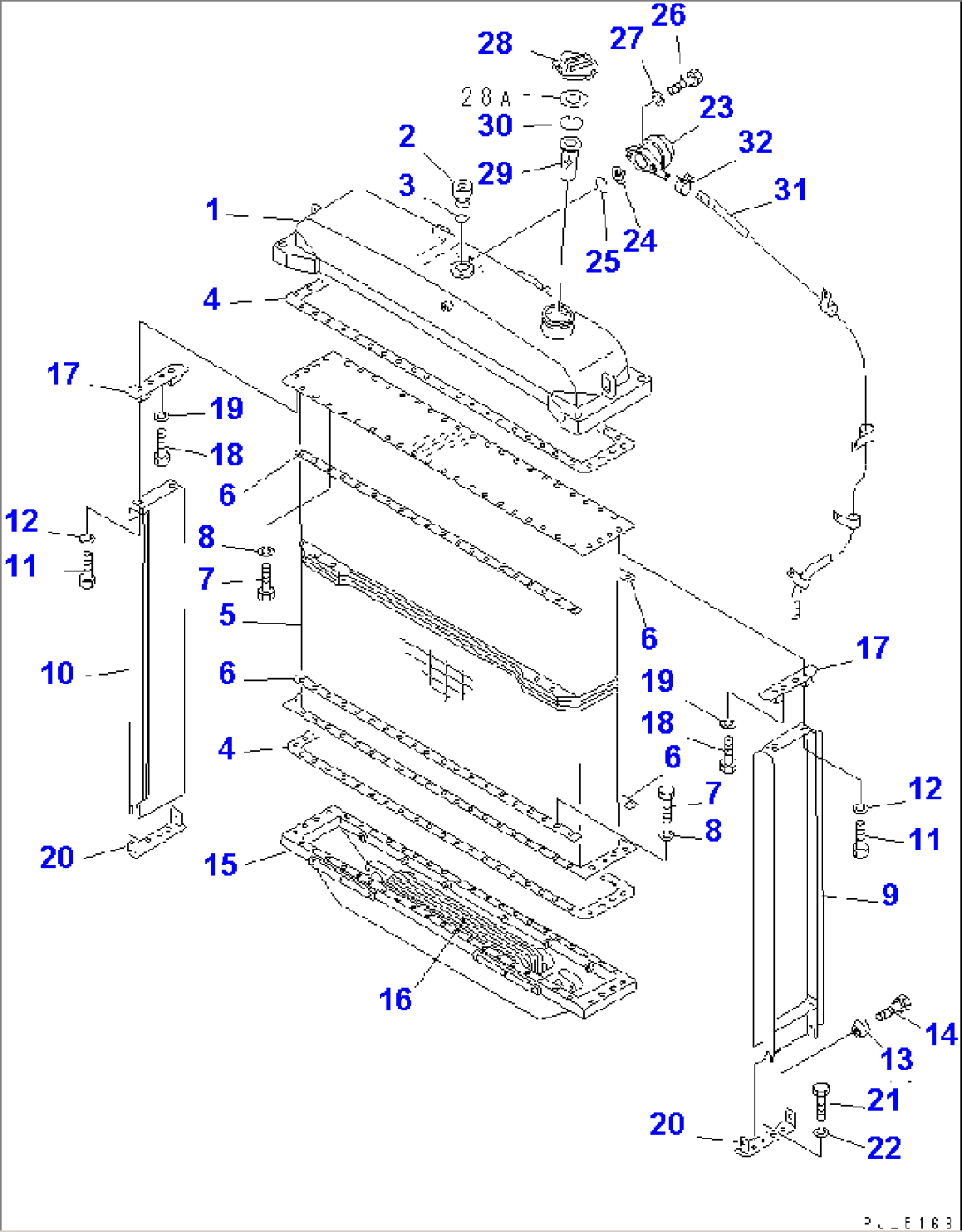 RADIATOR GUARD (RADIATOR)