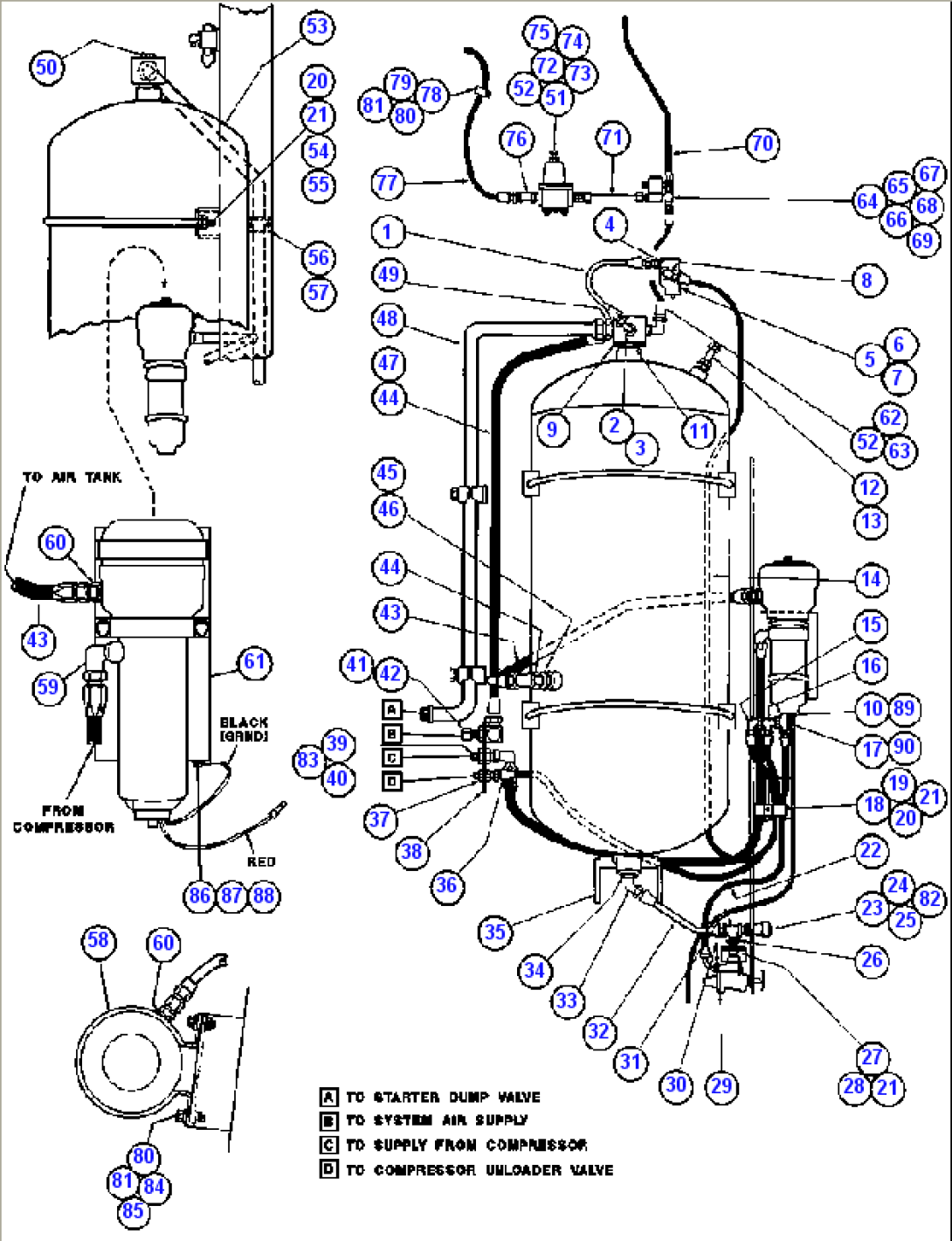 AIR SYSTEM PIPING & INSTL