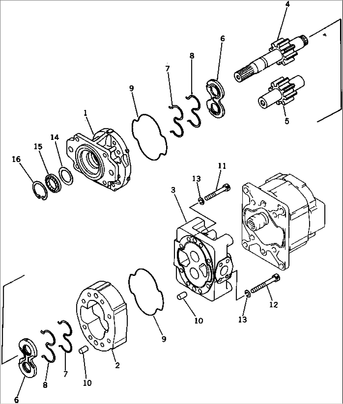 HYDRAULIC PUMP (1/2)