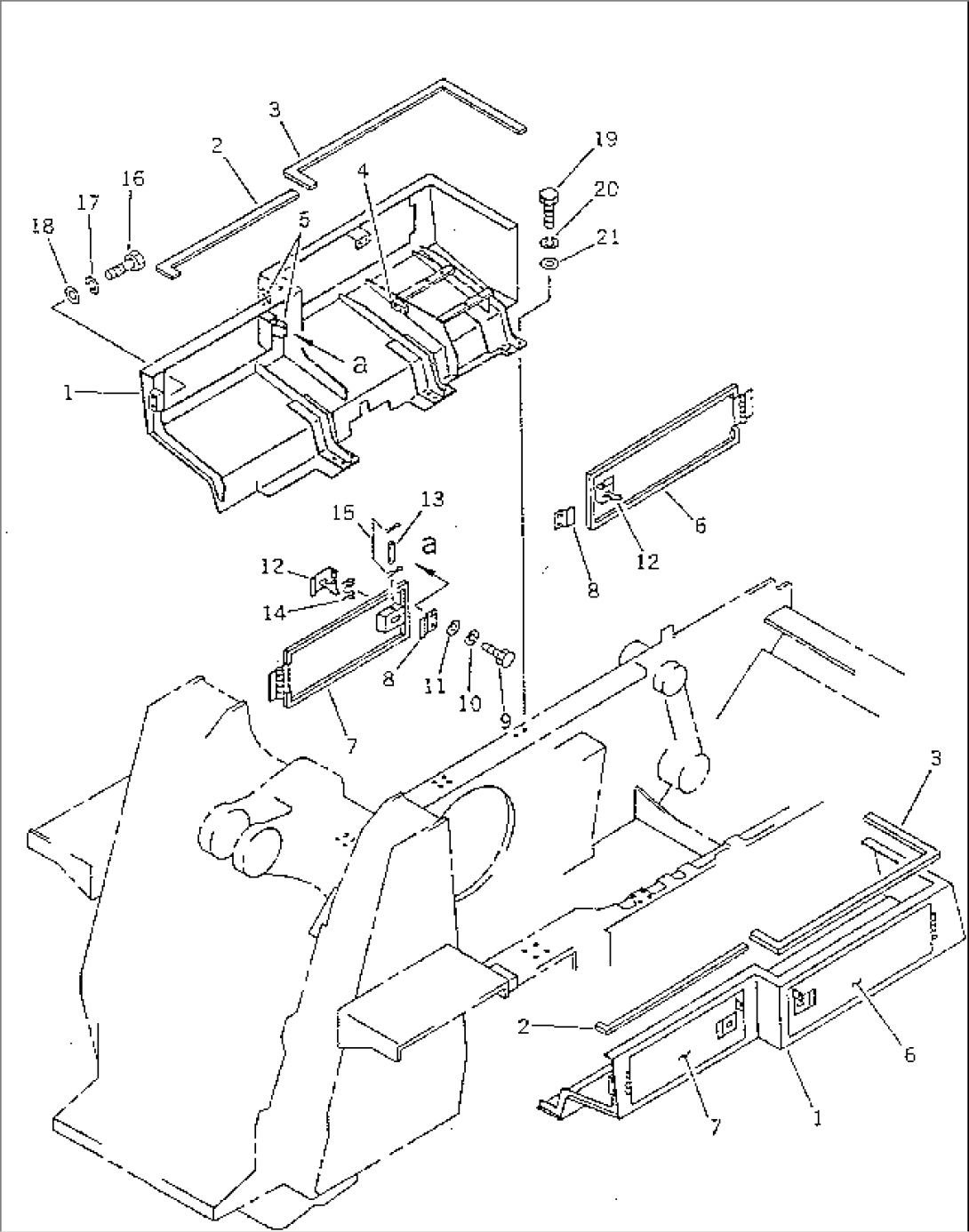 FENDER AND SIDE COVER(#1400-)