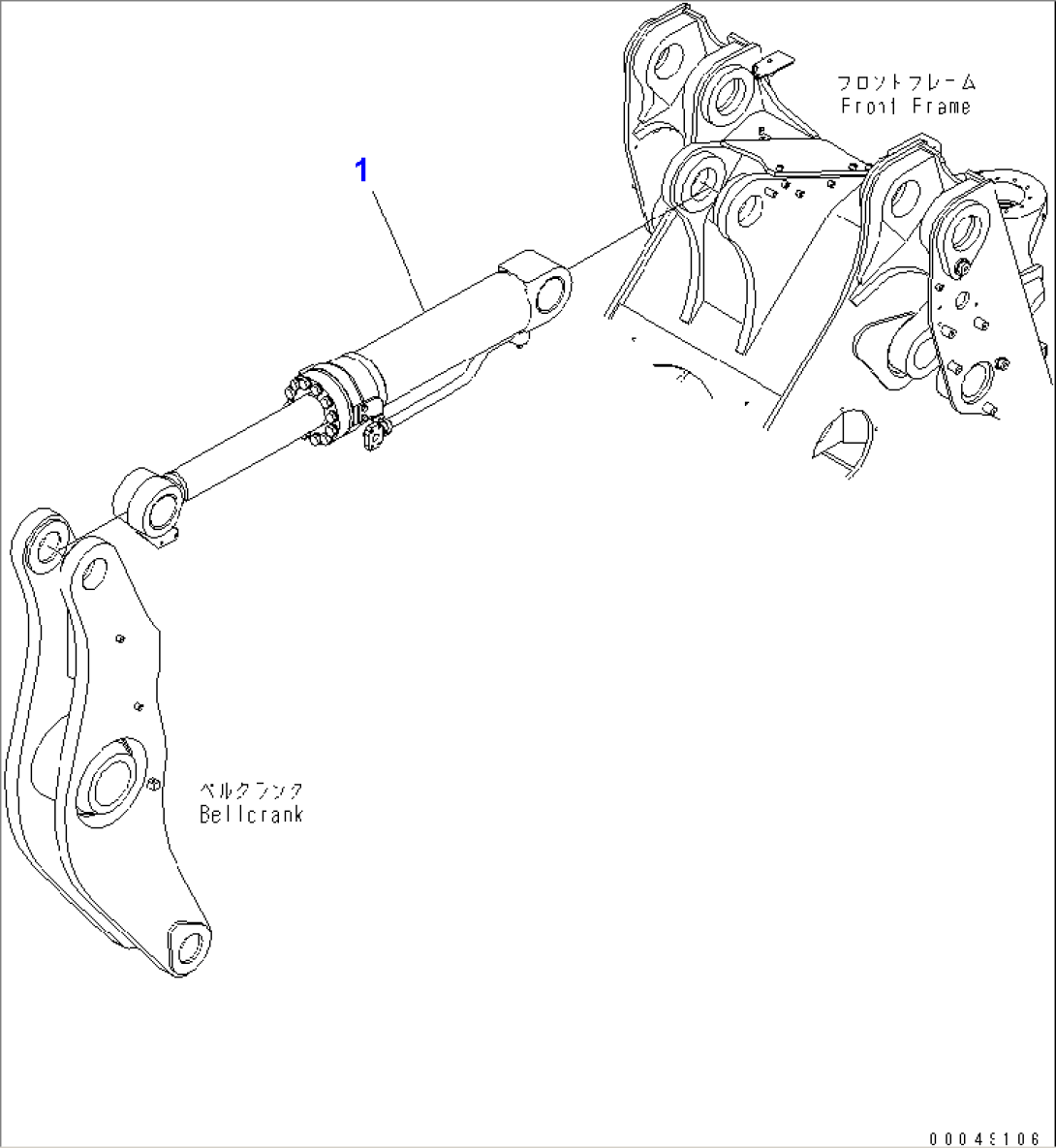 DUMP CYLINDER(#55001-)