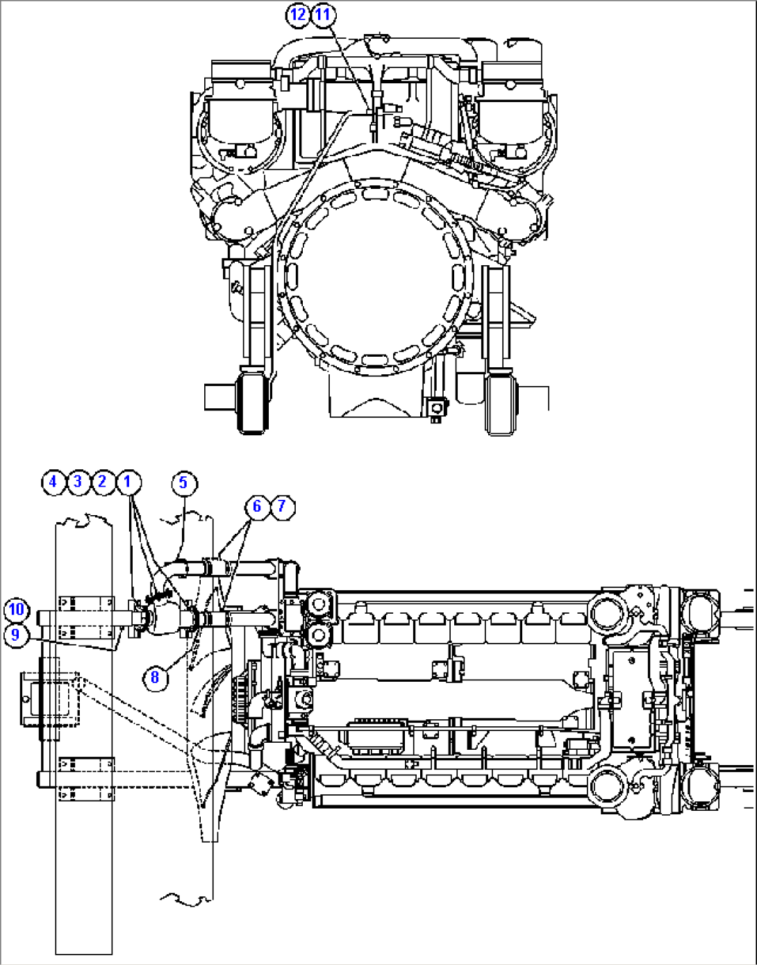 RADIATOR PIPING - 1