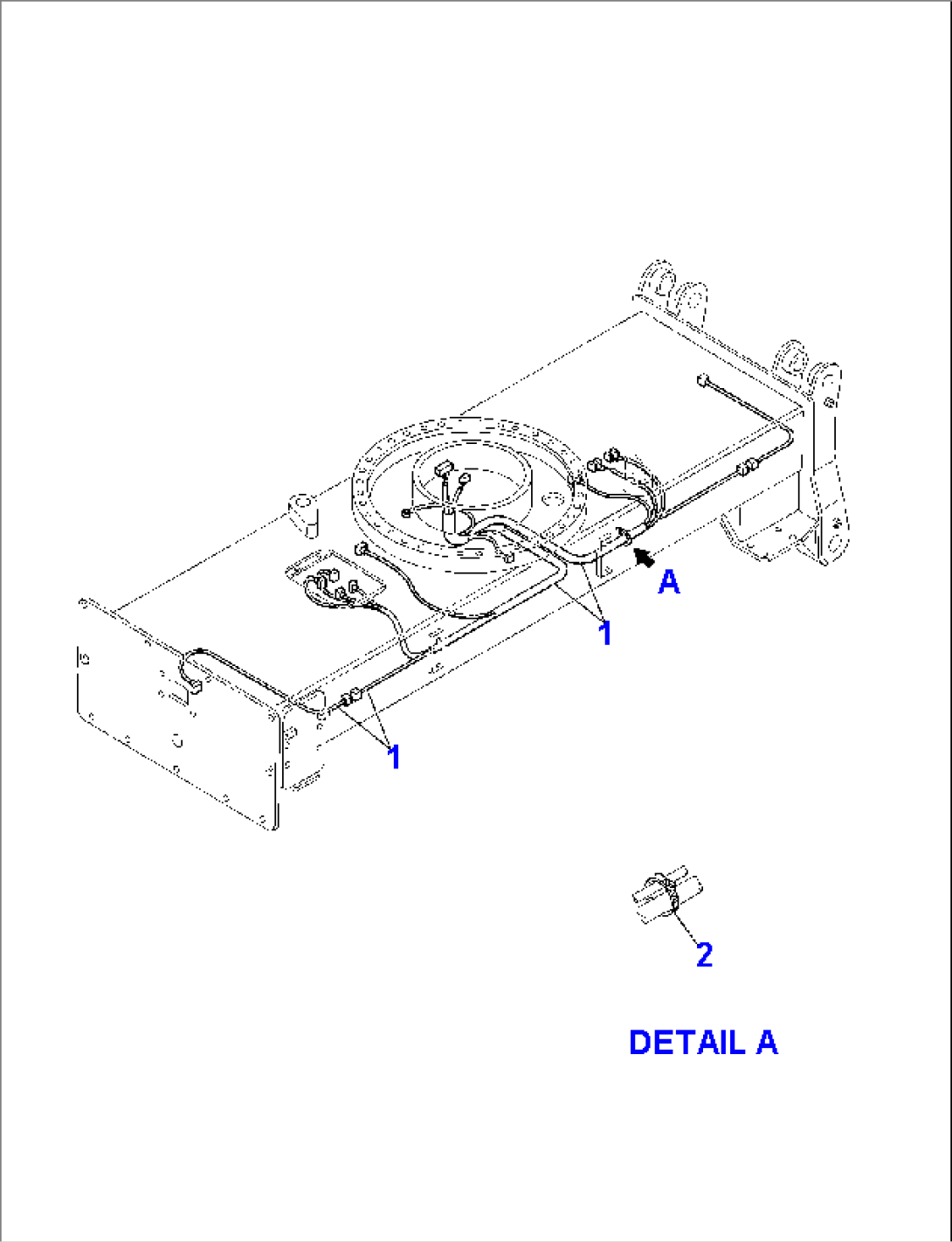 ELECTRICAL SYSTEM (4WS) (UNDERCARRIAGE LINE)