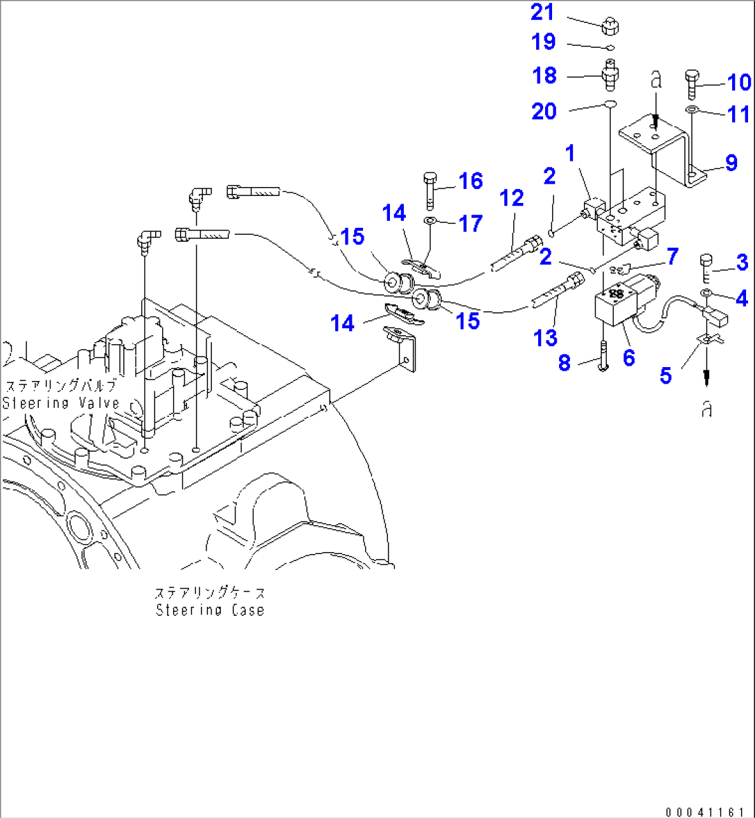 PIN PULLER LINE (WITH GIANT RIPPER)(#30001-)