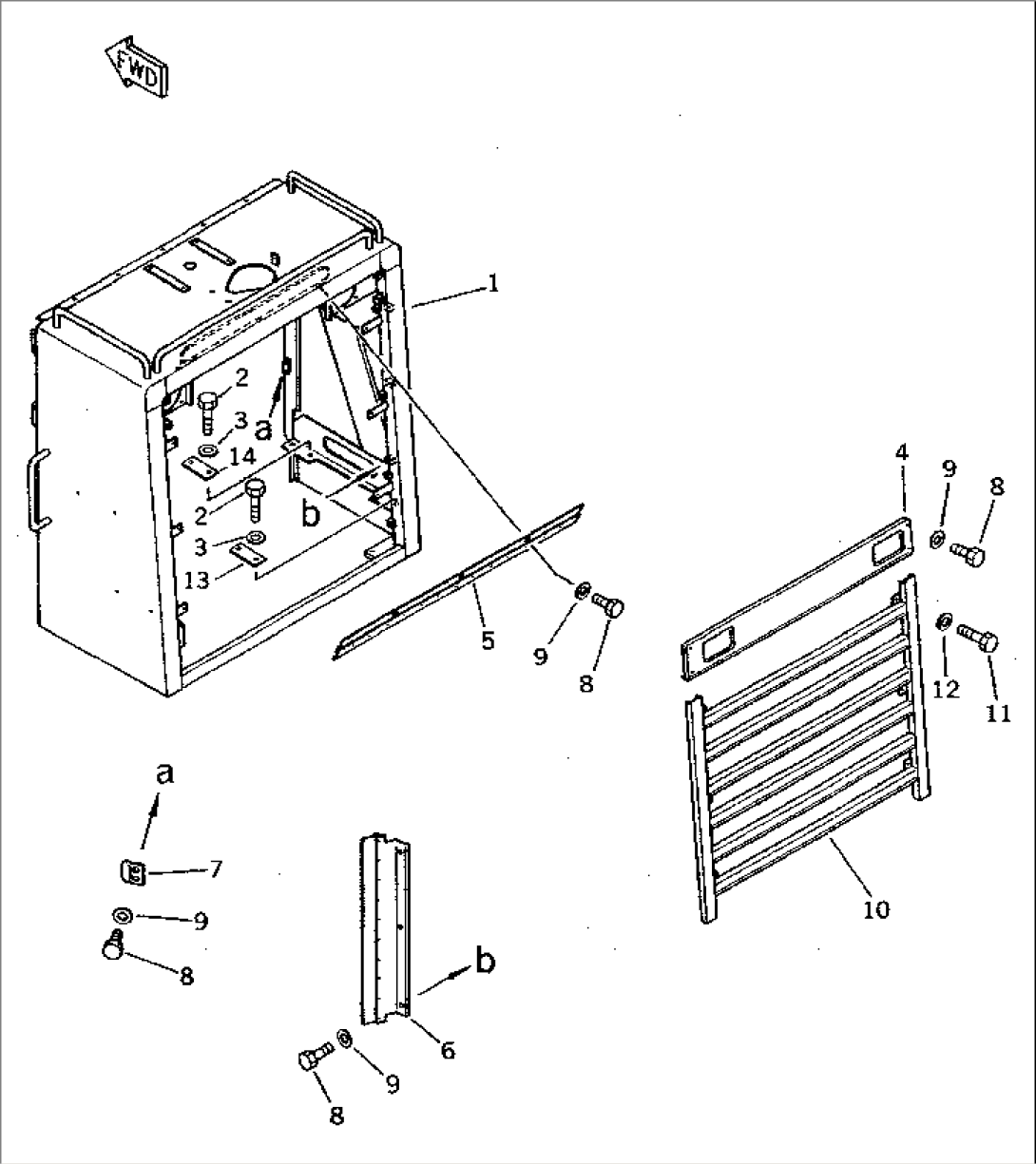 RADIATOR GUARD (TUNNEL SPEC.)(#10865-)