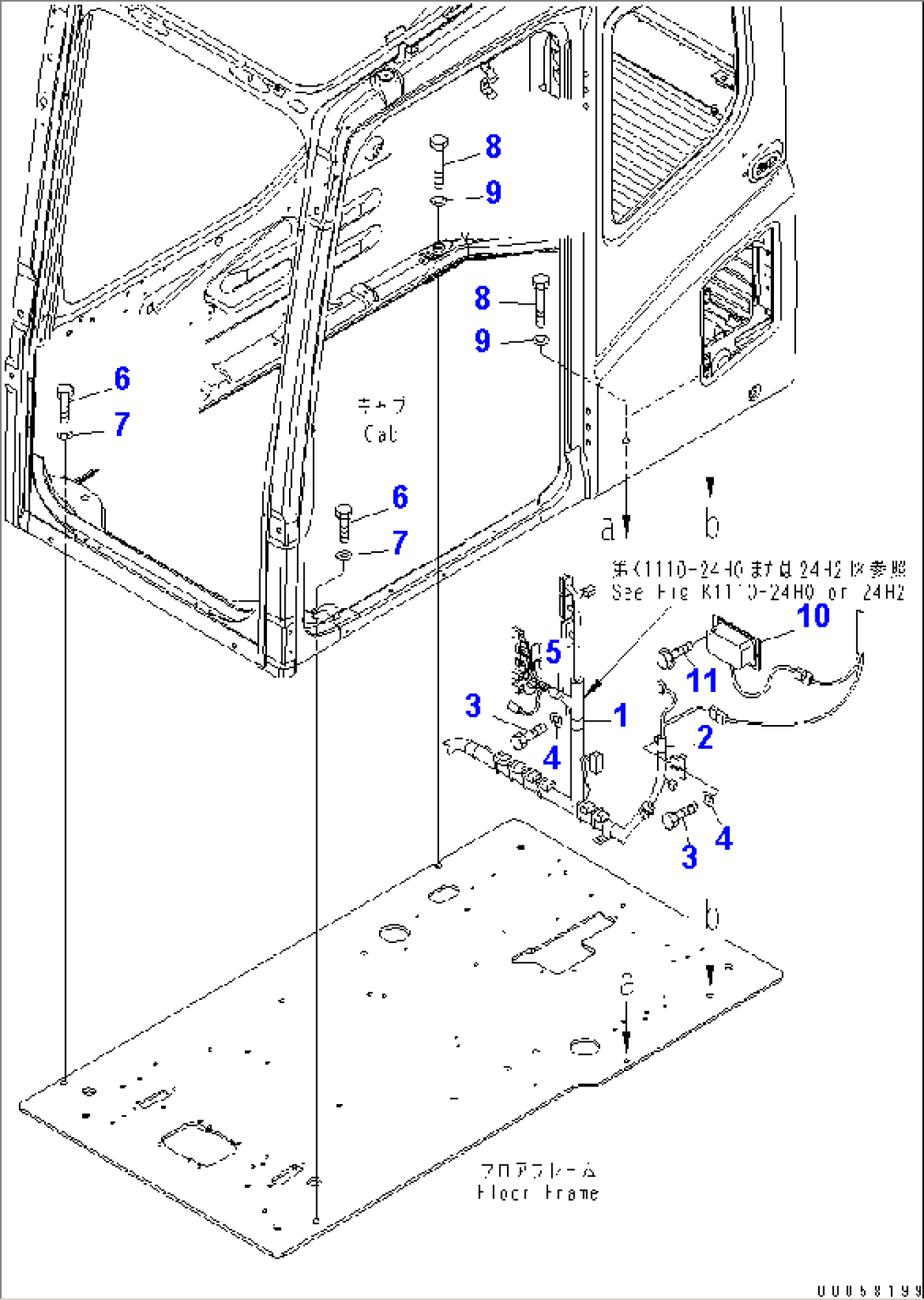 FLOOR FRAME (OPERATOR