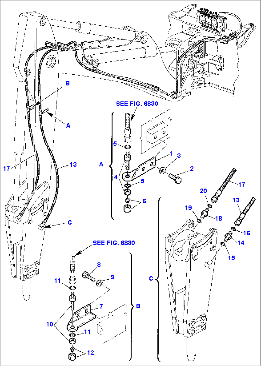 HYDRAULIC PIPING (HAMMER LINE) (3/3)