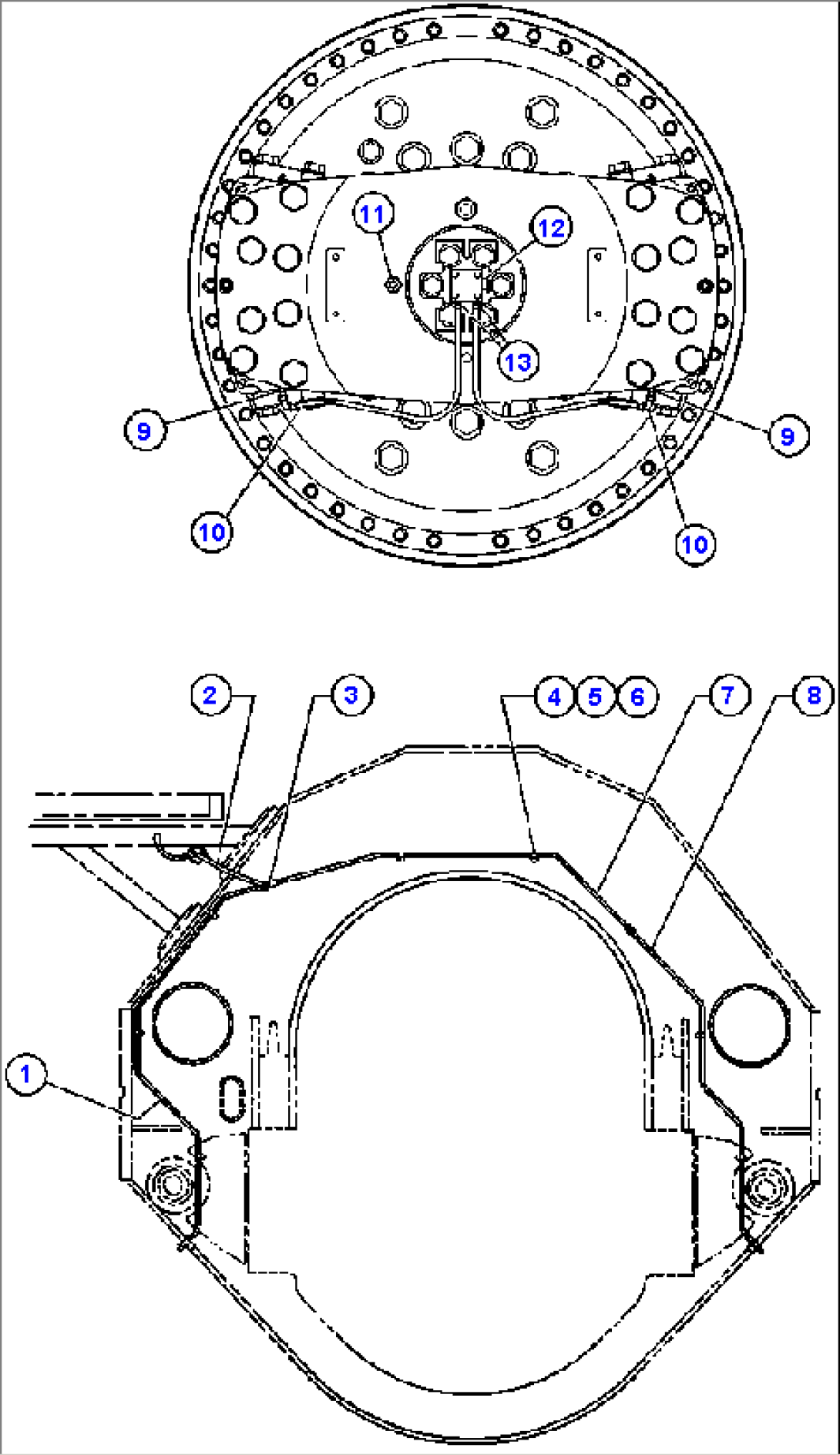 FRONT BRAKE PIPING