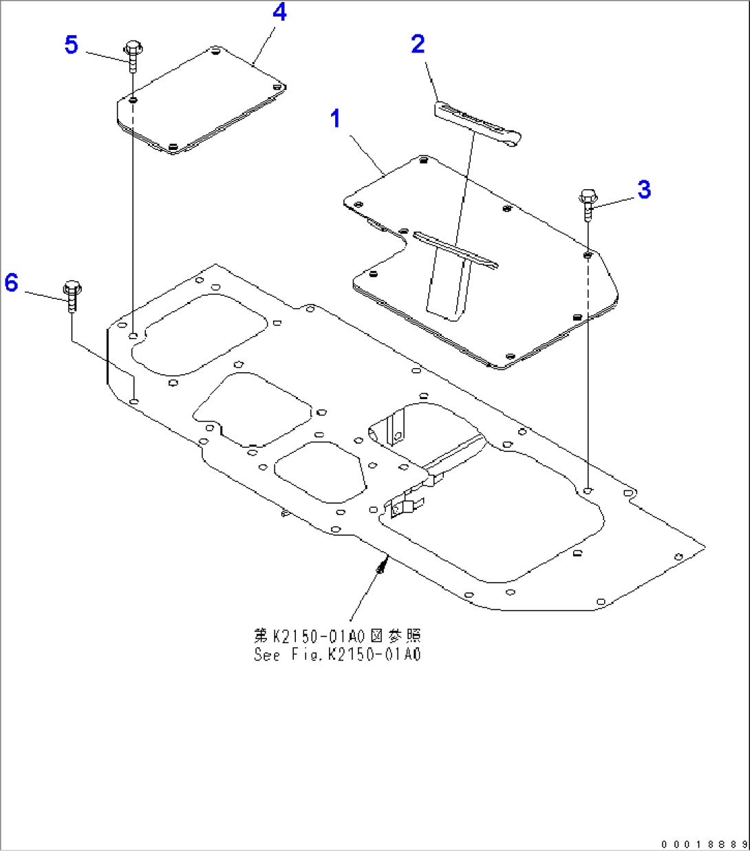 CENTER FLOOR (COVER MOUNT)