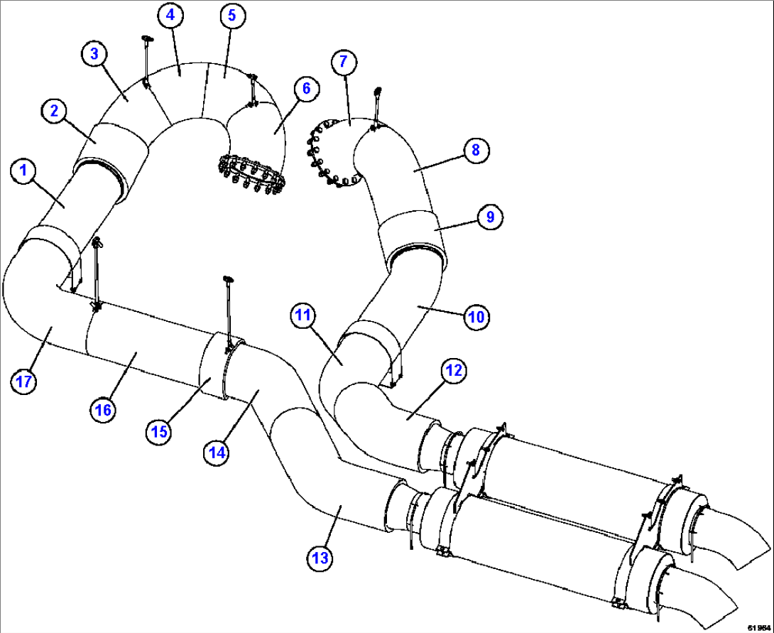 EXHAUST BLANKETS - DECK MUFFLERS