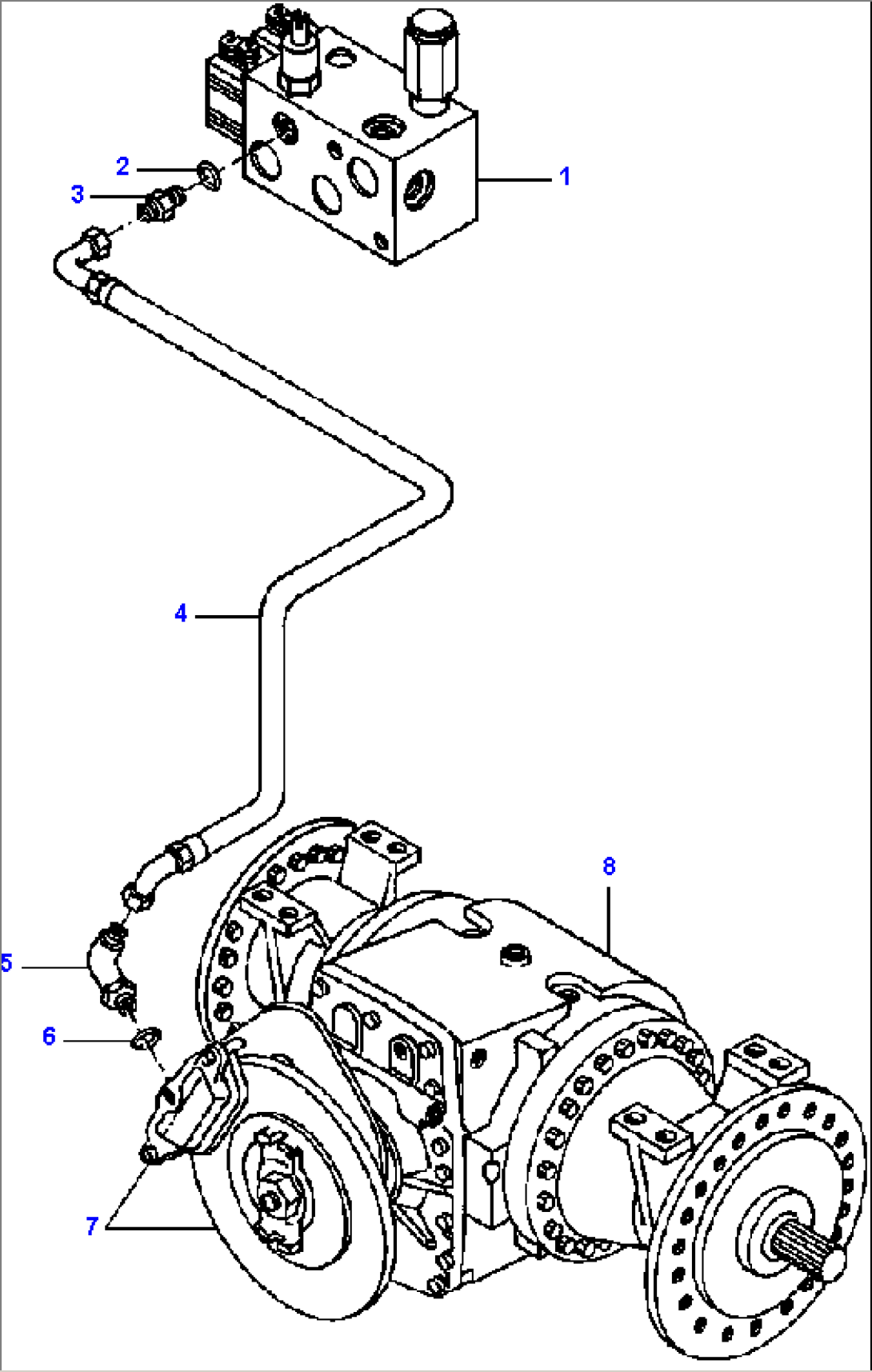 PARKING BRAKE LINES