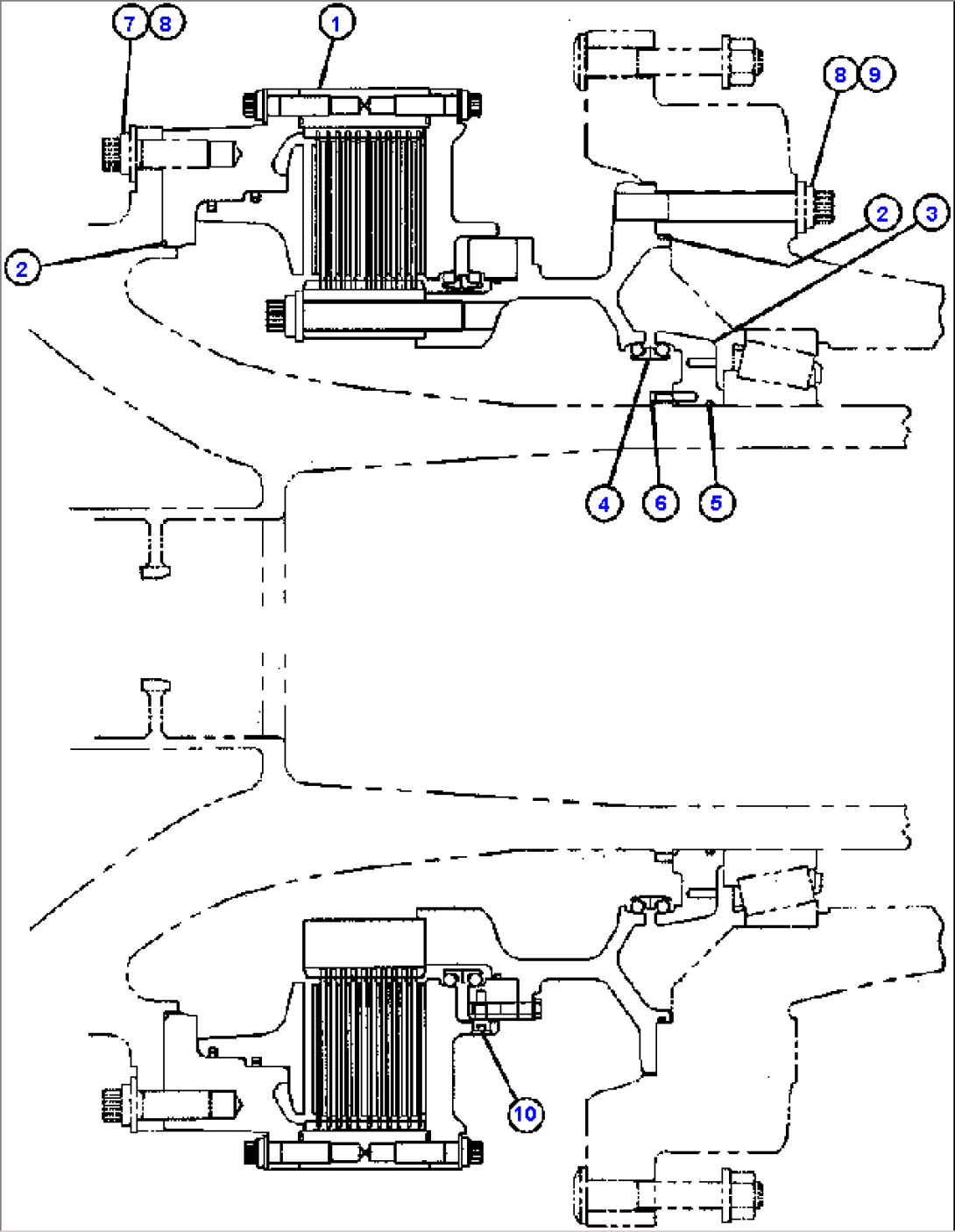 REAR BRAKE MOUNTING