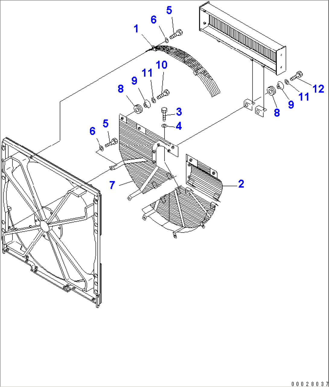 RADIATOR GUARD (NET)(#57120-)