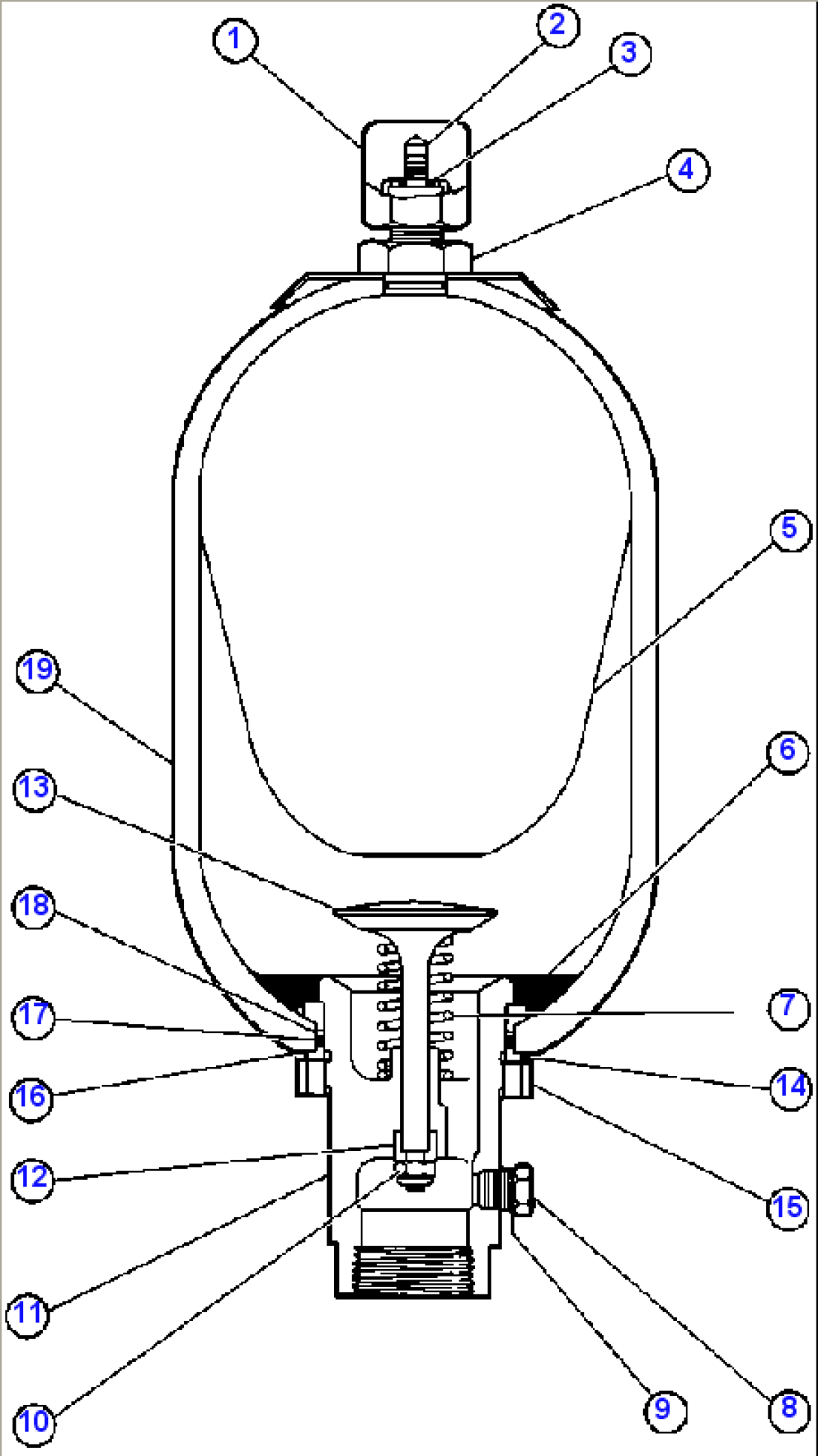 ACCUMULATOR ASSEMBLY - 1 (PB6780)
