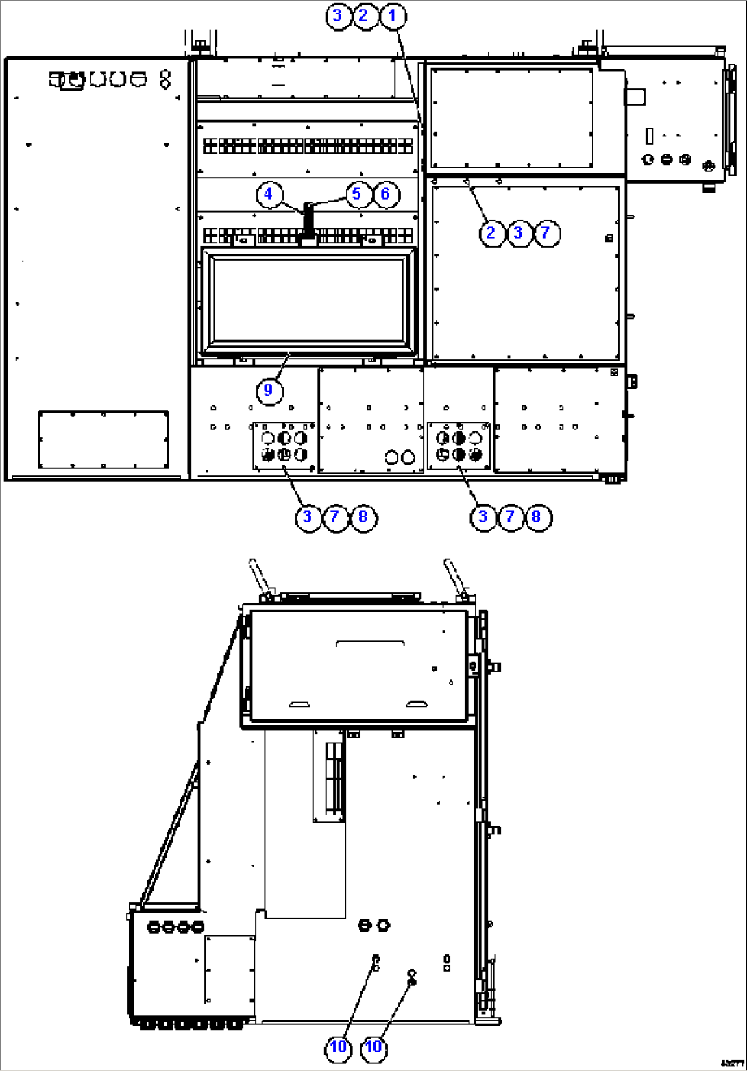 CONTROL CABINET - EXTERIOR PC3166