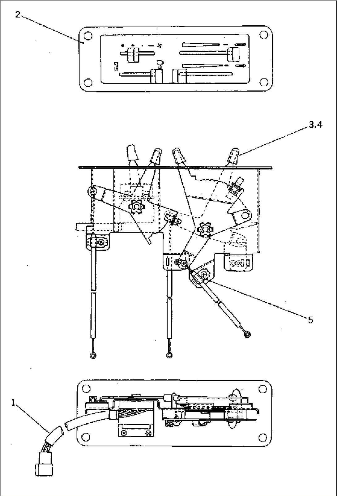 CONTROL UNIT (AIR CONDITIONER)(#10001-10102)