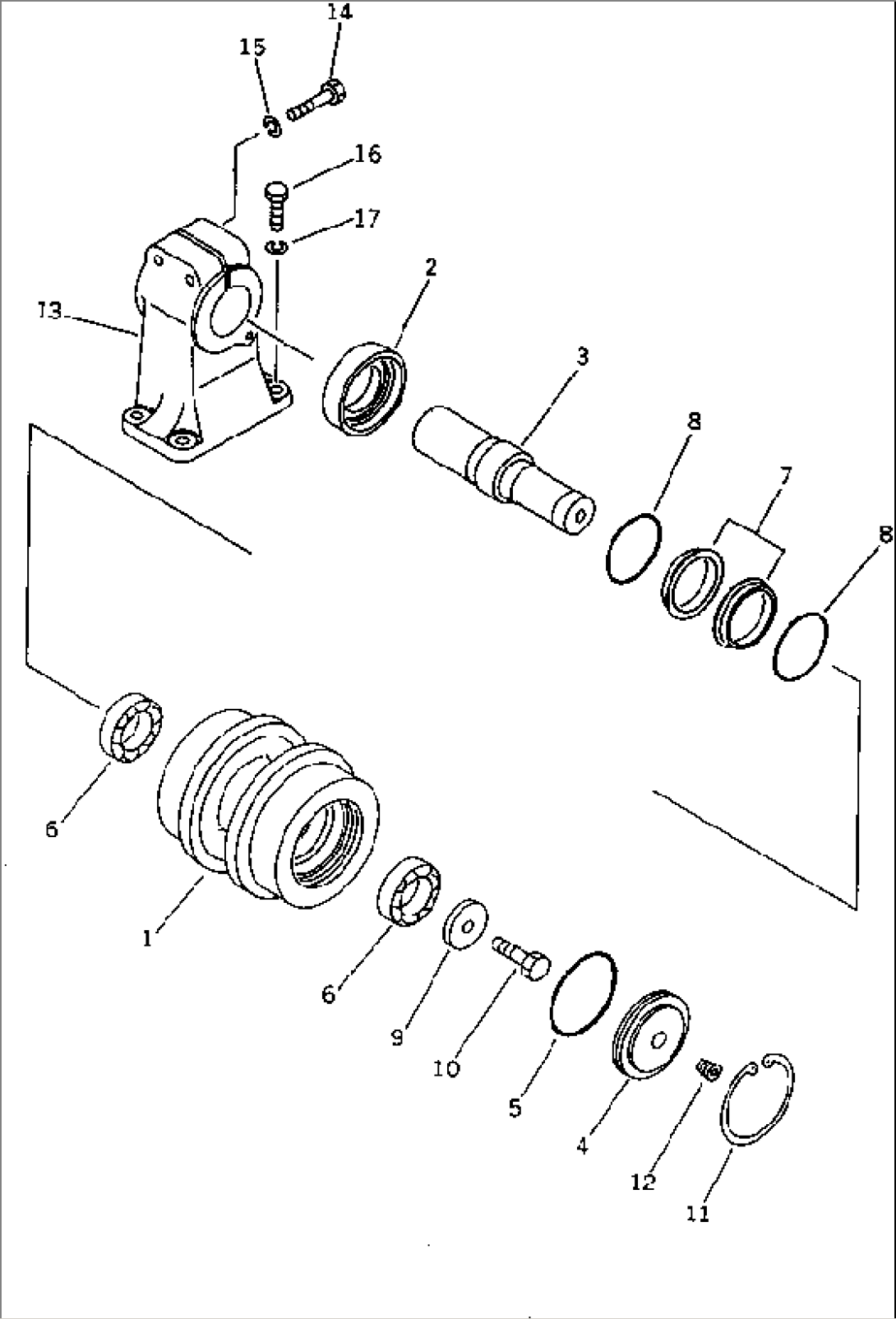 CARRIER ROLLER(#45409-)