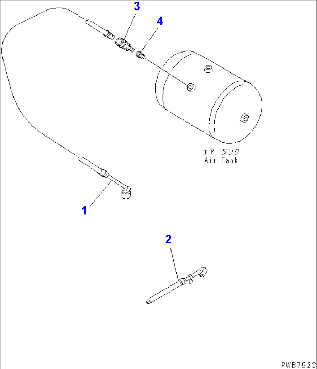 AIR INFLATION TOOL (FOR TIRE)(#10068-)