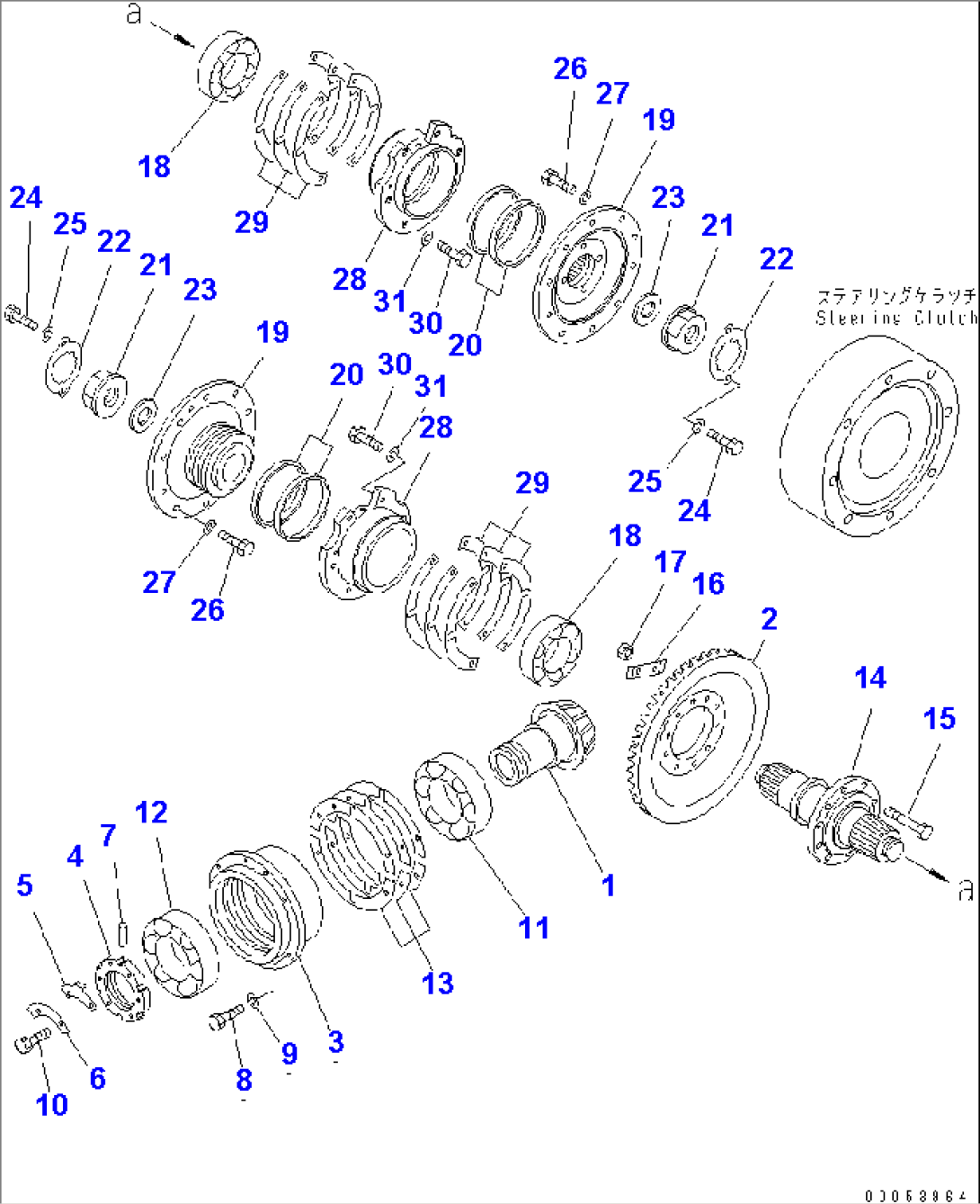 BEVEL GEAR AND SHAFT