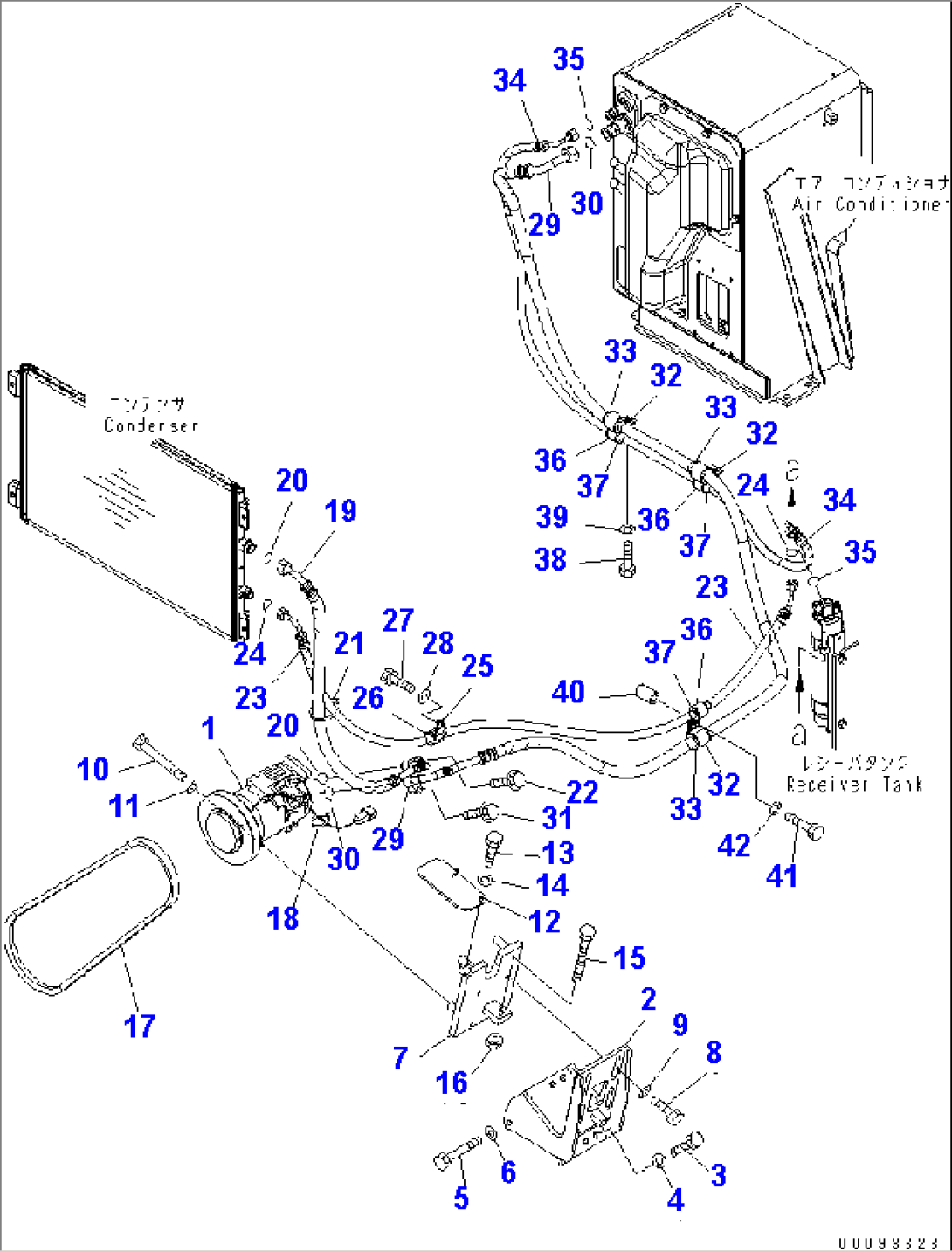 AIR COMPRESSOR PIPING (SANDY AND DUSTY TERRAIN SPEC.)