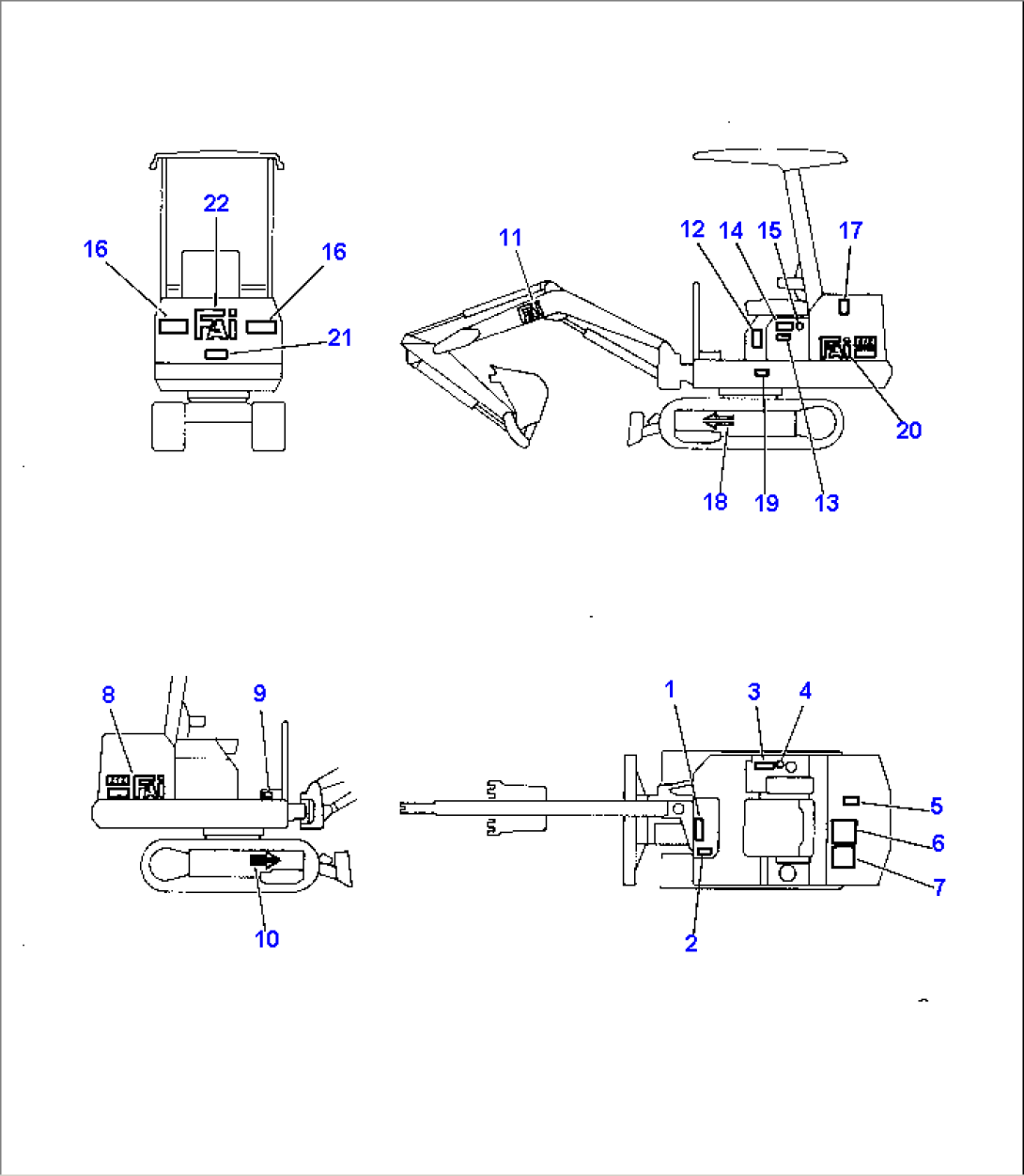 MARKS AND PLATES: 1st PART (EUROPE)