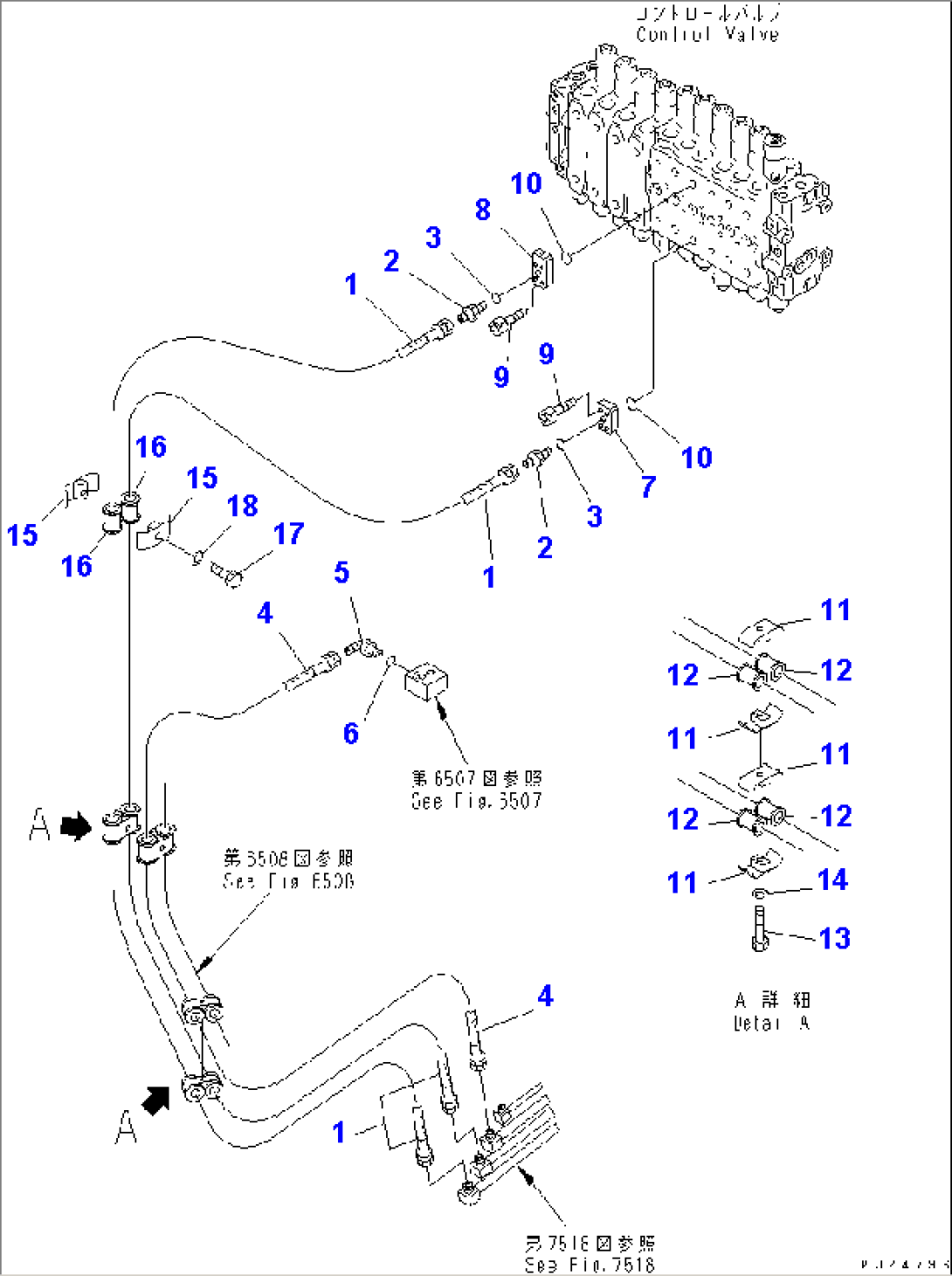 MAIN PIPING (CONVEYOR LINES) (1/2)(#1005-1500)