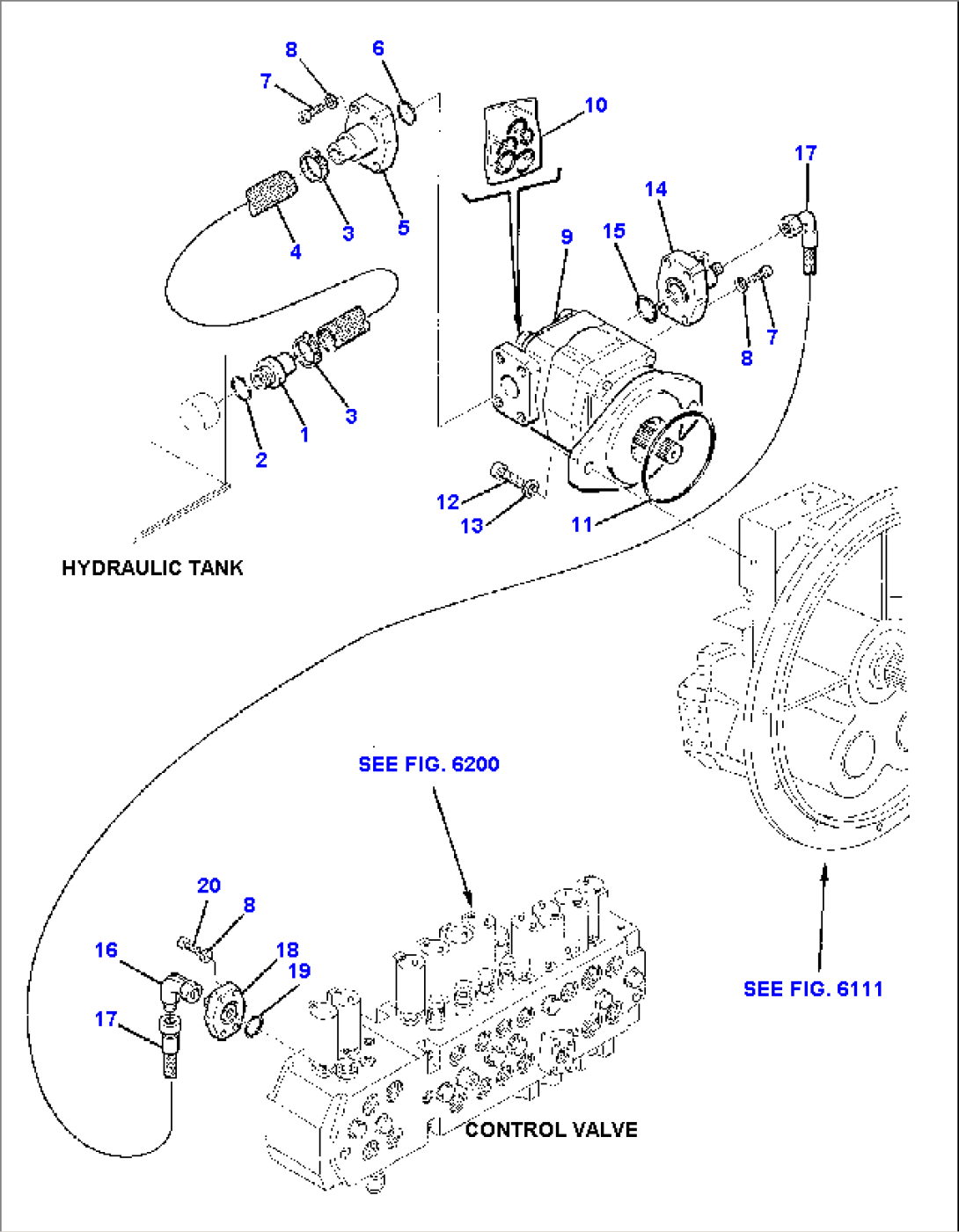 HYDRAULIC PIPING (SUCTION AND DELIVERY LINE) (2/2)