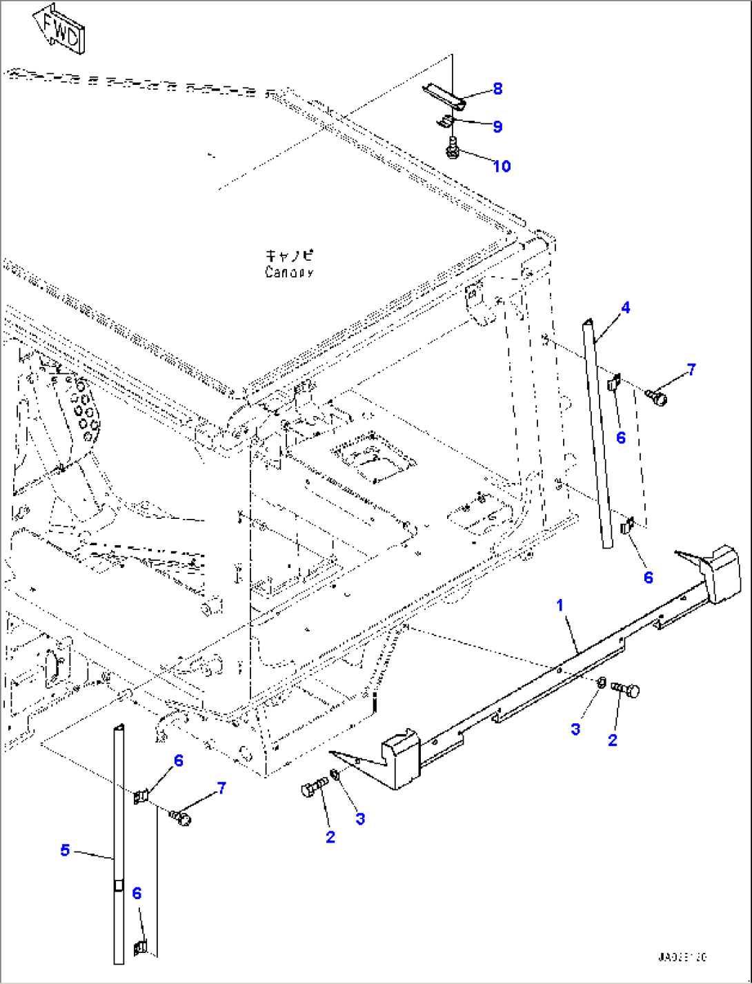 Canopy, Cover (#85001-)
