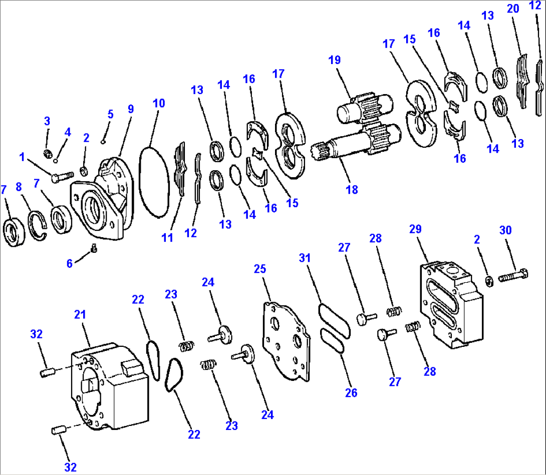 GROUND DRIVEN STEERING PUMP