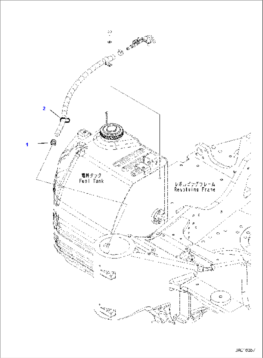 FUEL SUPPLY PIPING, REFUELING PUMP, DRAIN PIPING