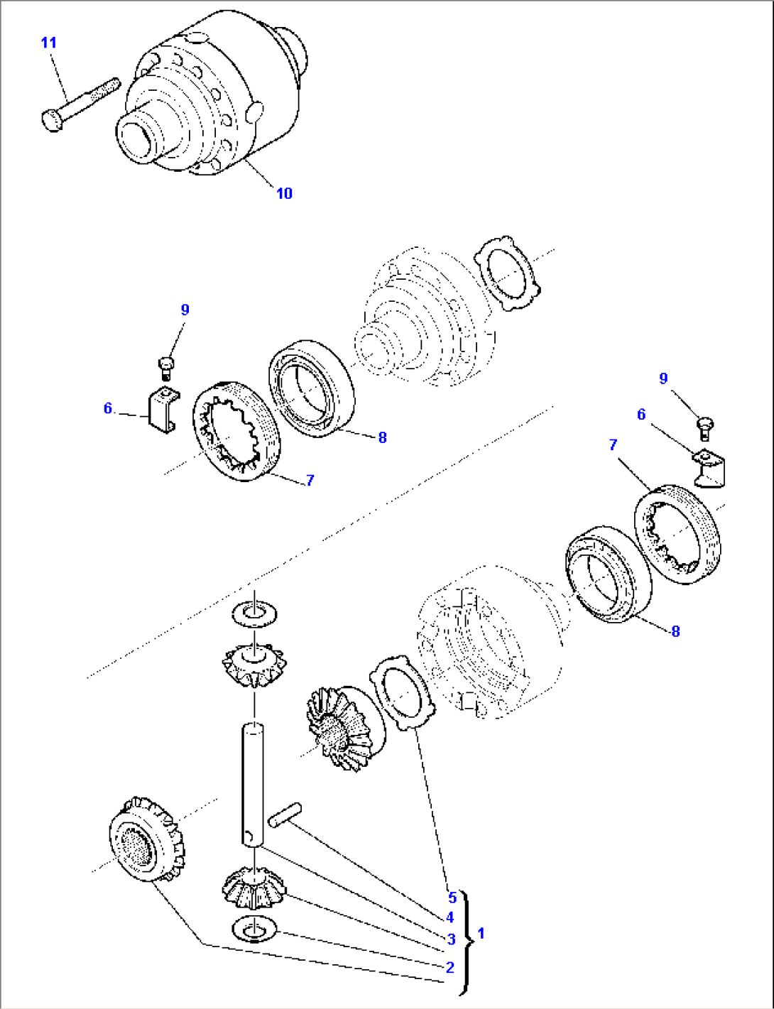 FRONT AXLE (4/6)